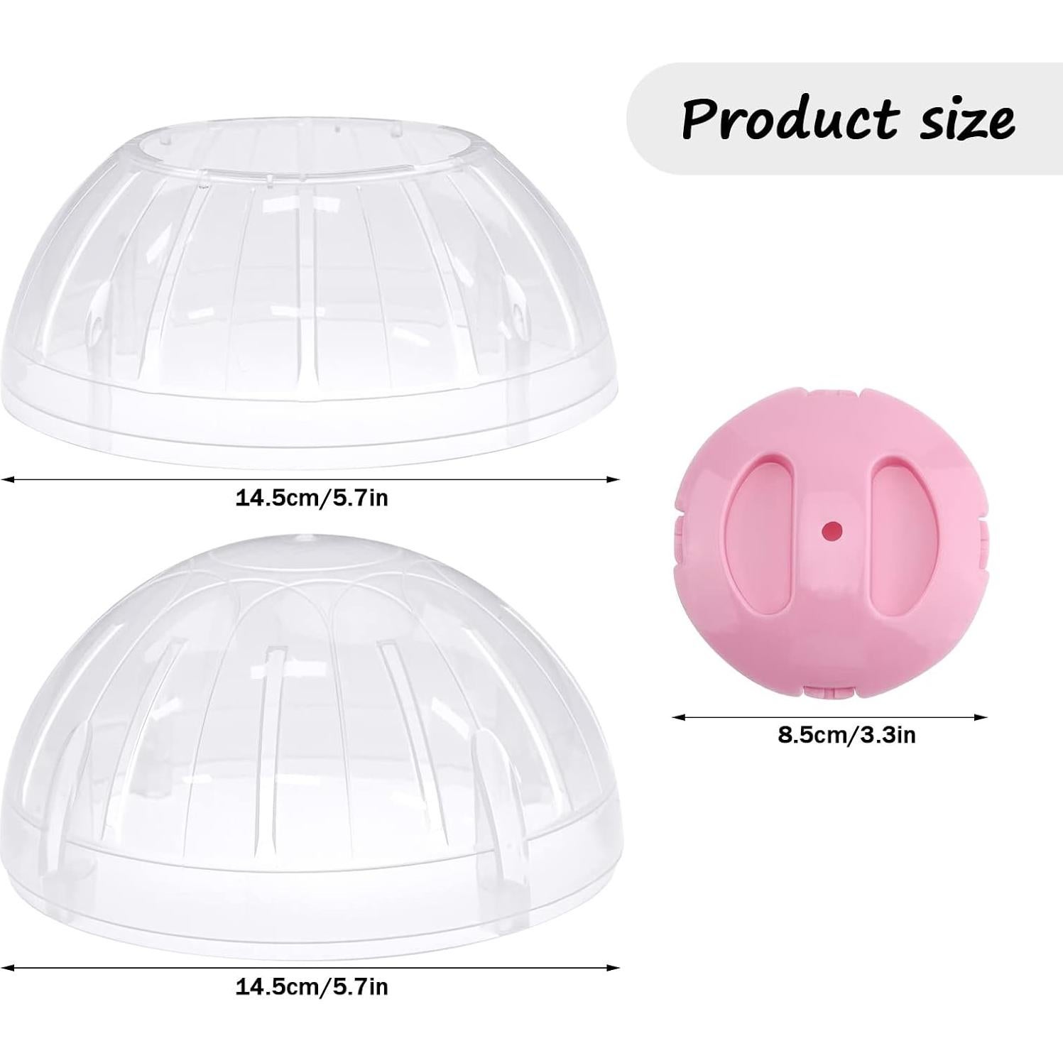 Bola de Ejercicio para Hámster FANKUTOYS 14.5 cm Transparente