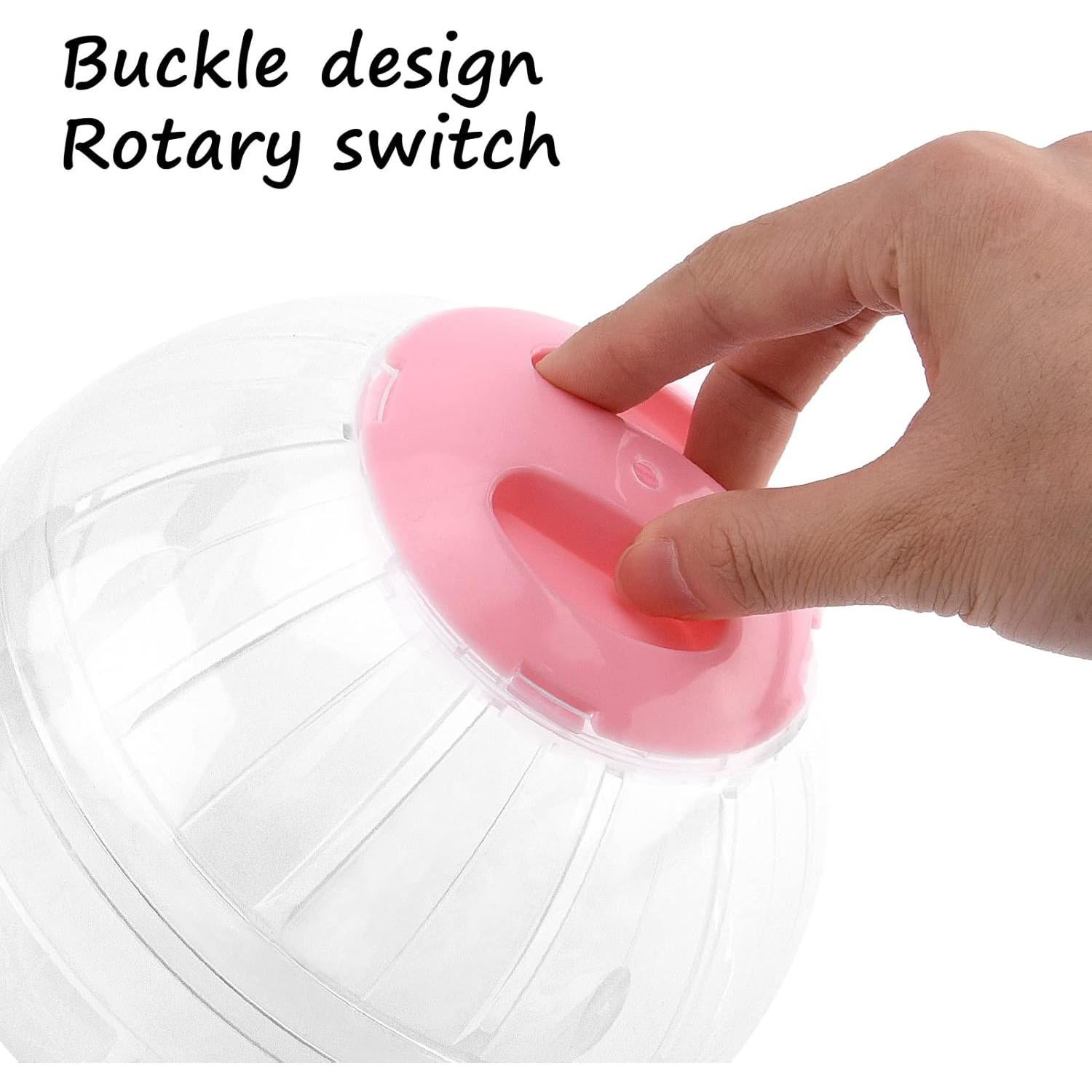 Bola de Ejercicio para Hámster FANKUTOYS 14.5 cm Transparente