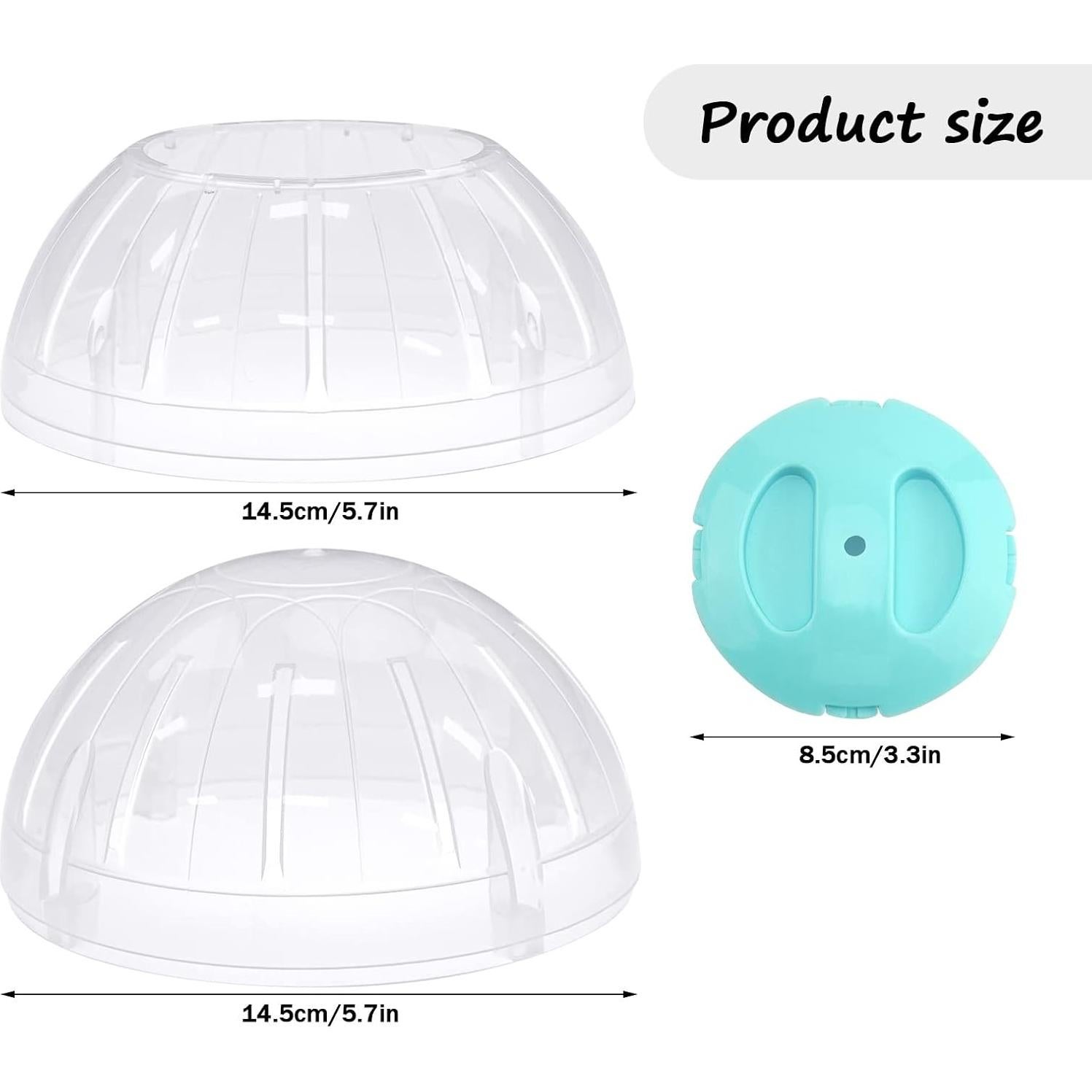 Bola de Ejercicio para Hámster FANKUTOYS 14.5 cm Transparente