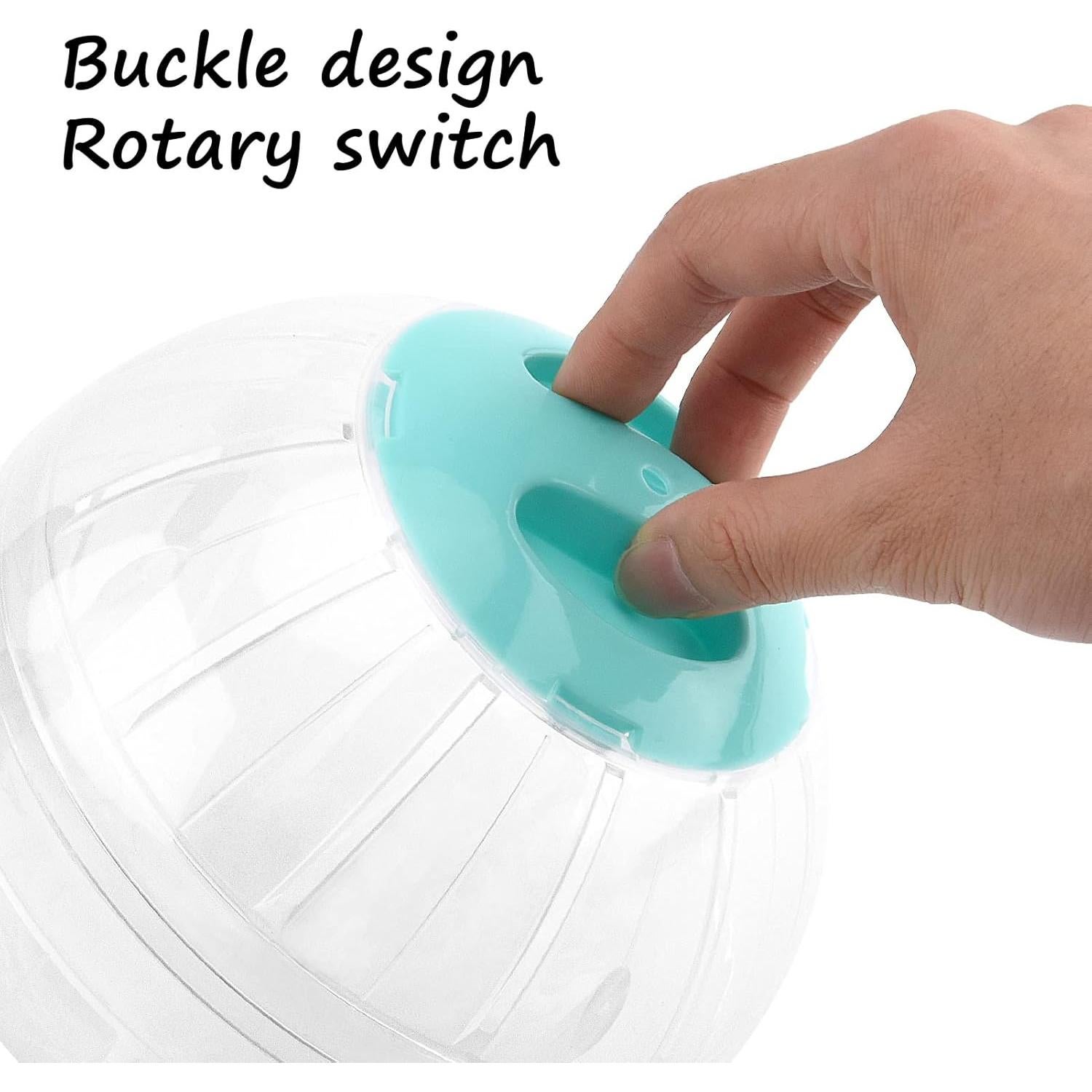 Bola de Ejercicio para Hámster FANKUTOYS 14.5 cm Transparente