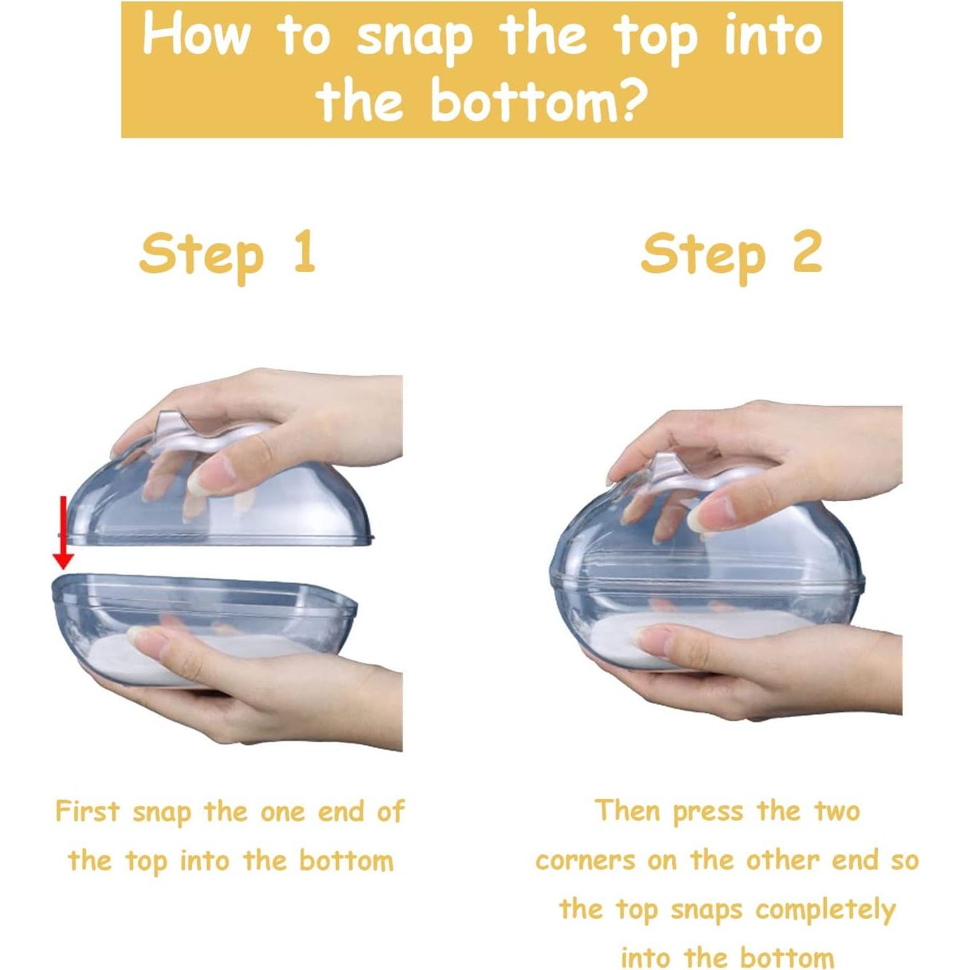 Contenedor de Baño de Arena para Hámster Wenriko - 14.1x9.8x6.4 cm