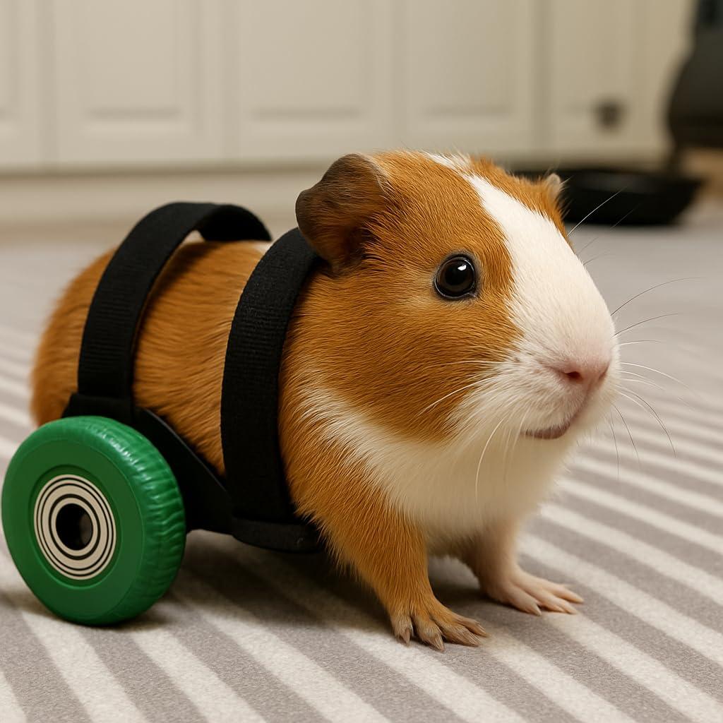 Silla de ruedas para mascotas pequeñas MOOYIYAN 0.9-1.8 kg