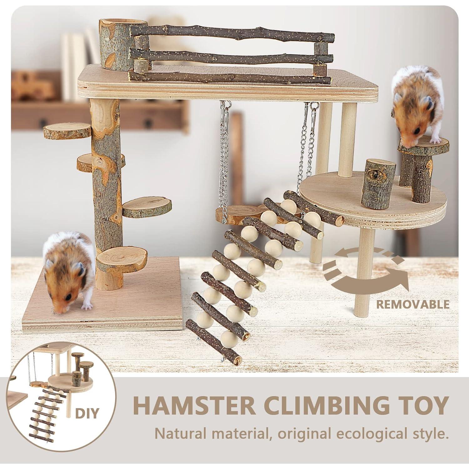 Parque Infantil de Madera VolksRose para Hámster 45x30 cm