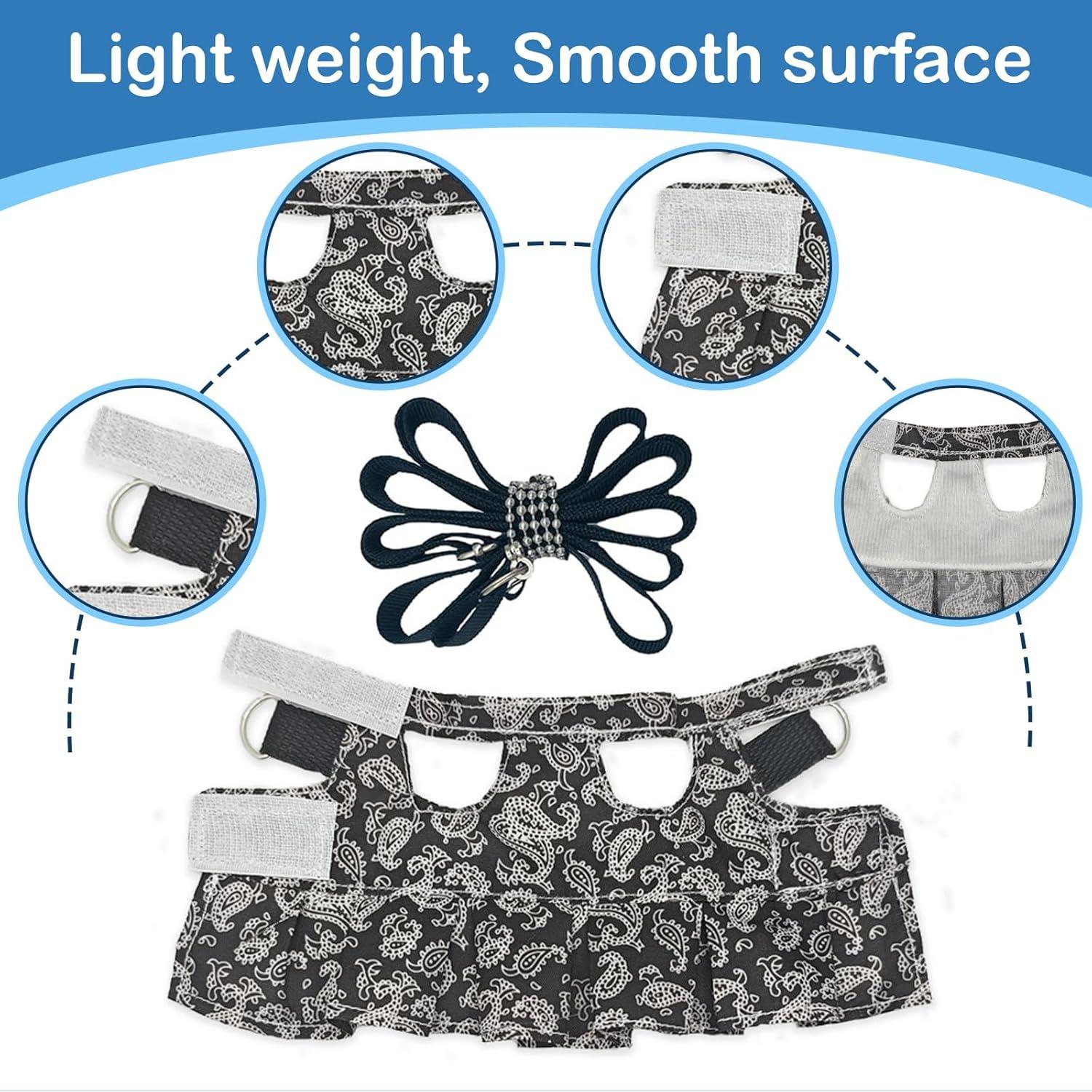 Arnés y Correa Ajustable HOKABLE para Mascotas Pequeñas S