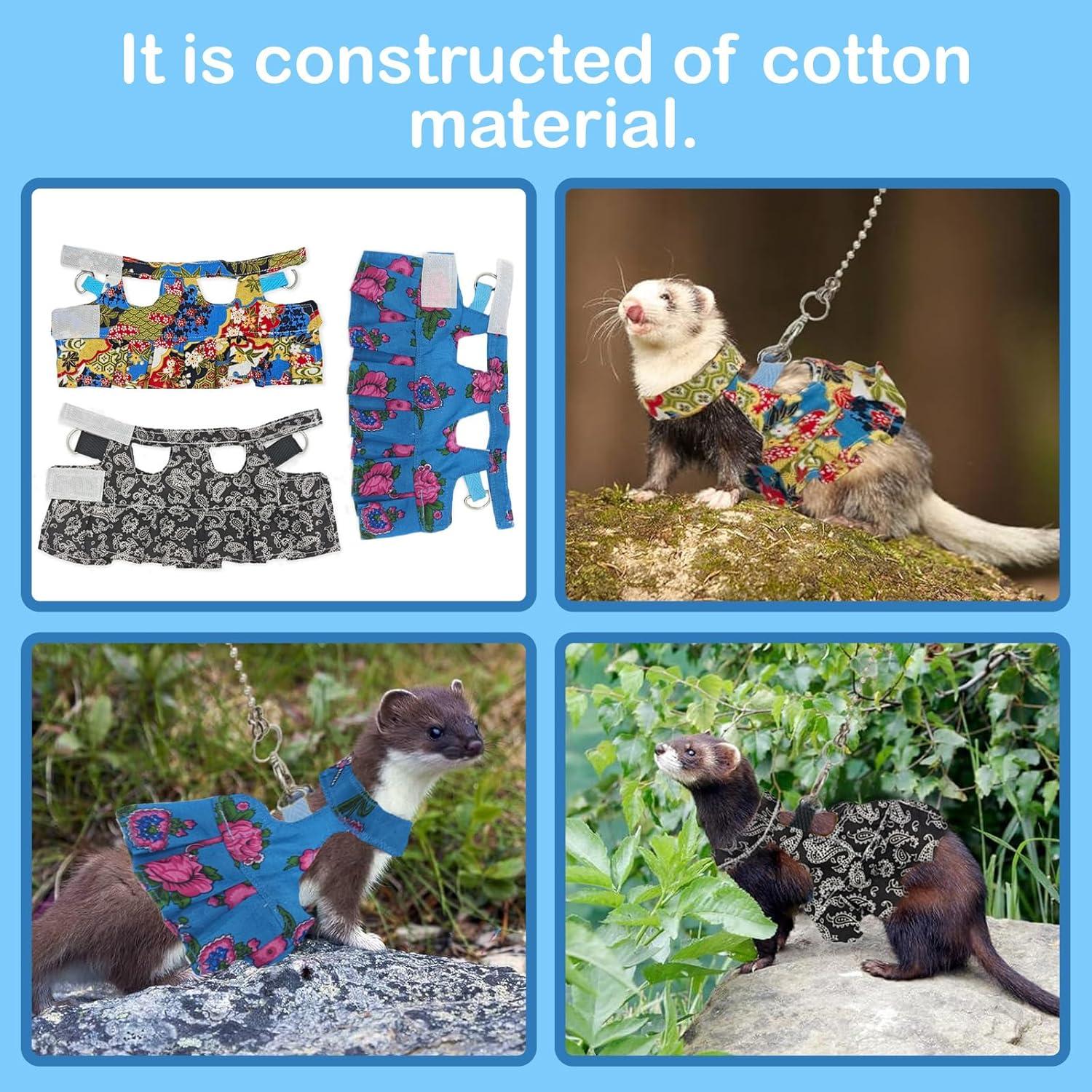 Arnés y Correa Ajustable HOKABLE para Mascotas Pequeñas S