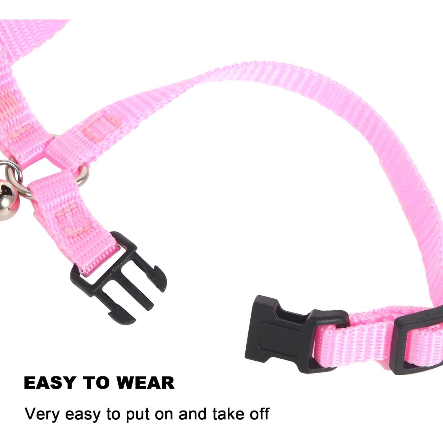 Arnés Ajustable para Erizo Soezy con Cuerda de Tracción 110cm Rosa