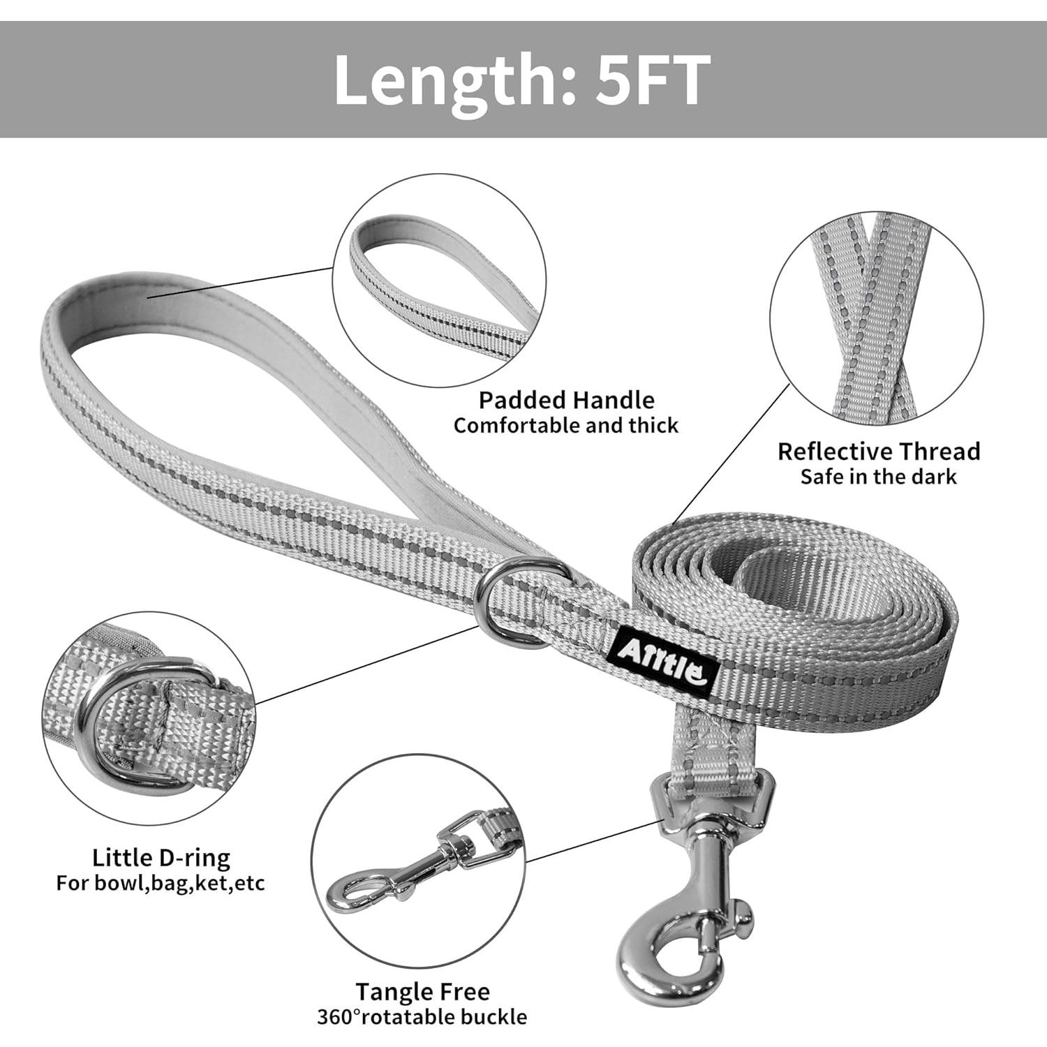 Arnés Sin Tirones AIITLE Verde Militar XS para Perros y Gatos