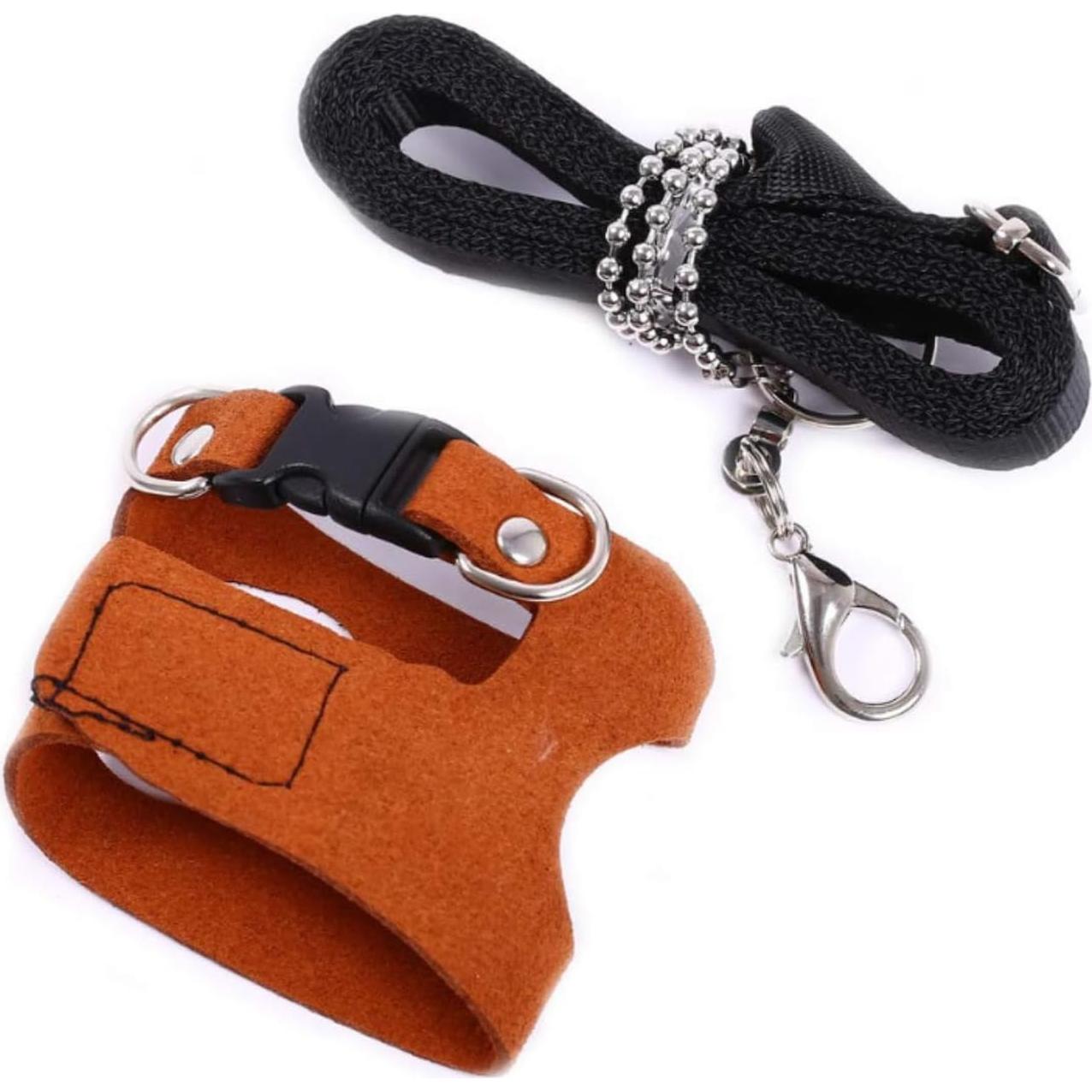 Paquete de 3 Arnés Ajustable para Ratas SEZDEKI - Cuero Suave