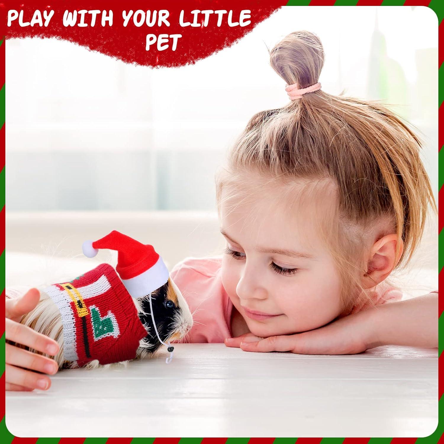 Ropa para Cobayas Mixweer 4 Piezas: 2 Ropa y 2 Sombreros