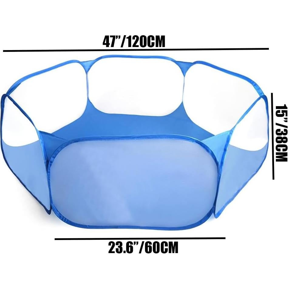 Juego de mochila y parque para conejillos de indias LAIRIES