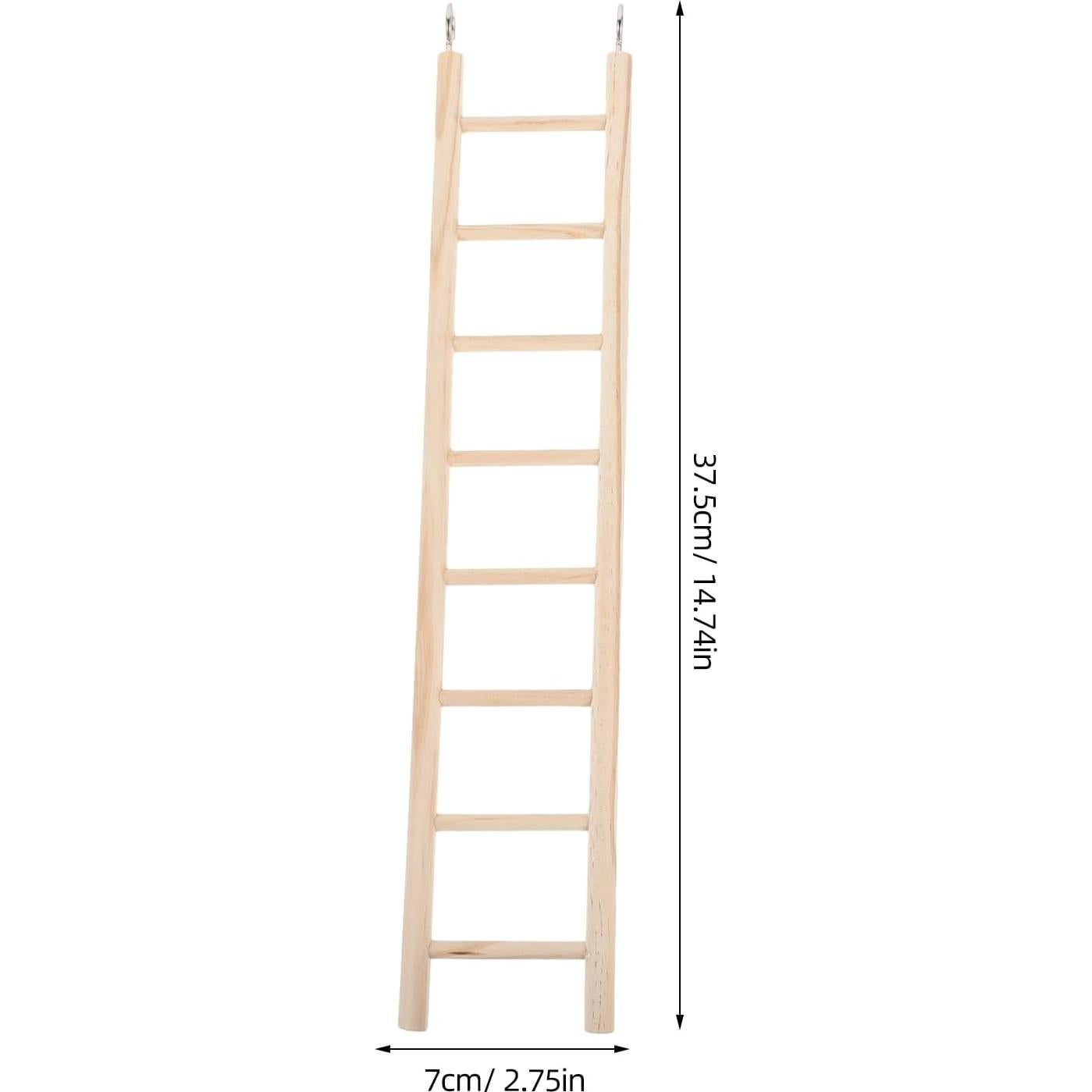 Escalera para Aves Toddmomy 37.5cm Juguete para Loros y Periquitos