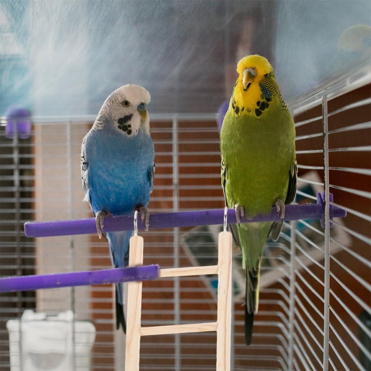 Escalera para Aves Toddmomy 37.5cm Juguete para Loros y Periquitos