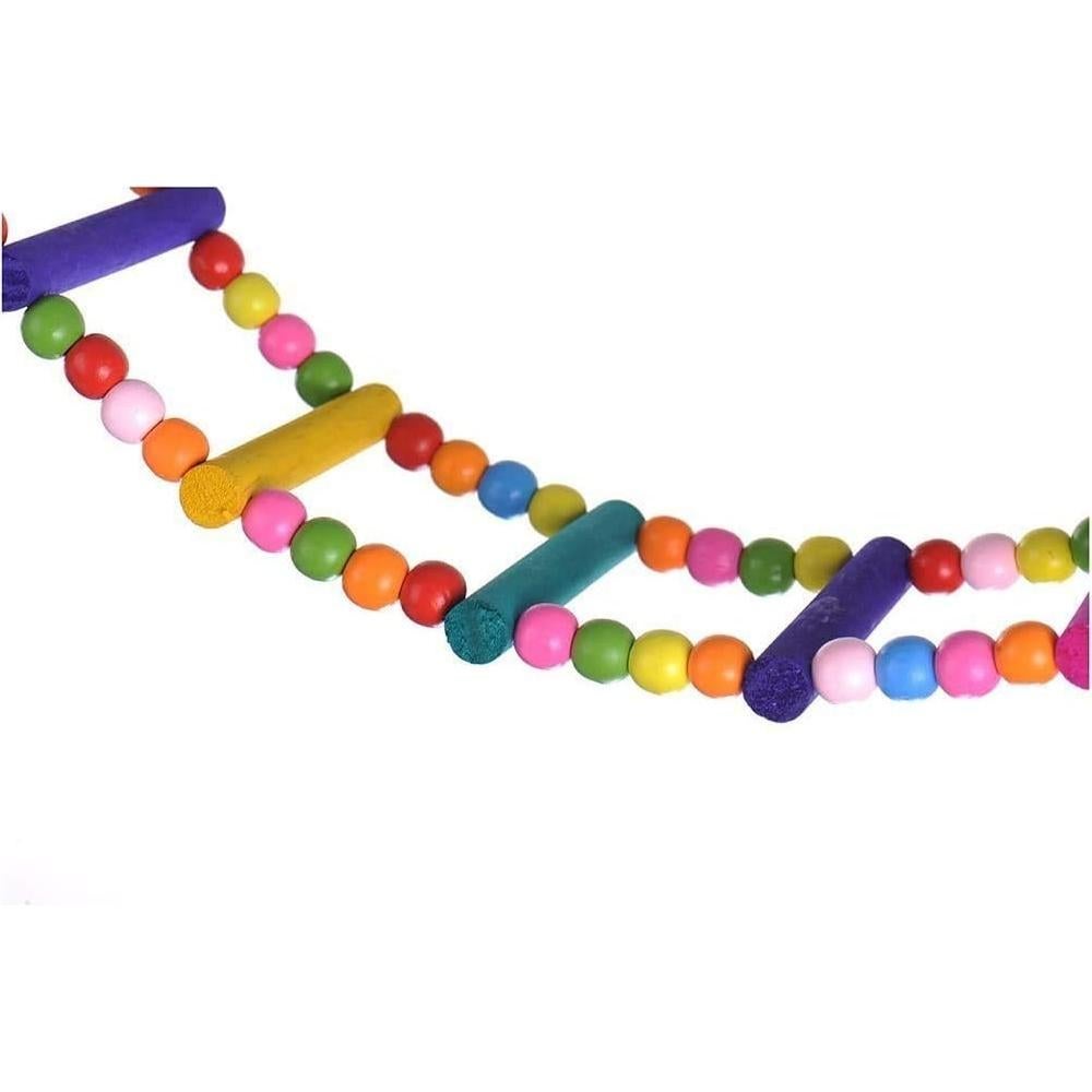 Juguete de Escalera para Aves Litewood 60 cm Colorido