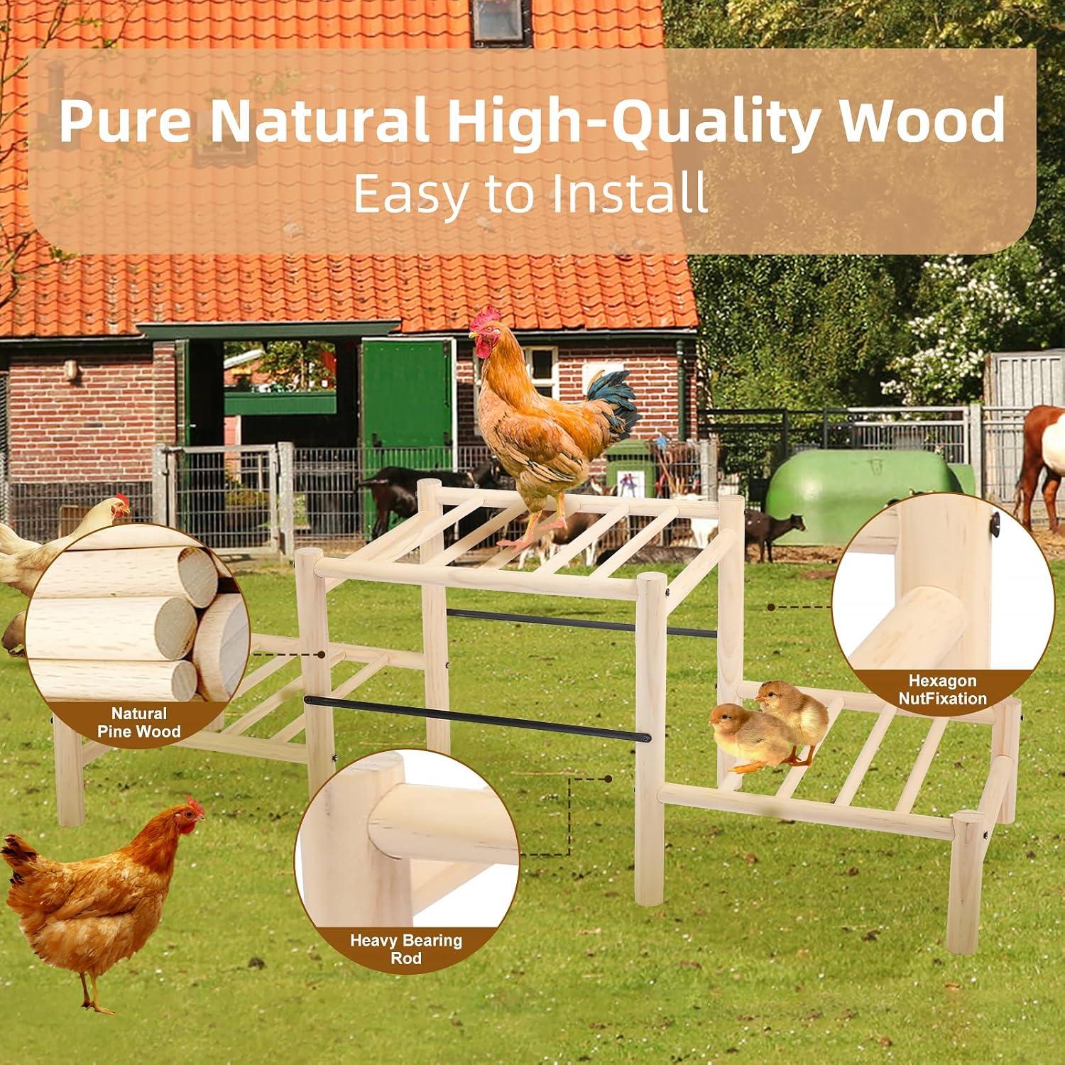 Percha para Pollitos Moyardow de Madera de Haya 88.4x30.5x30cm