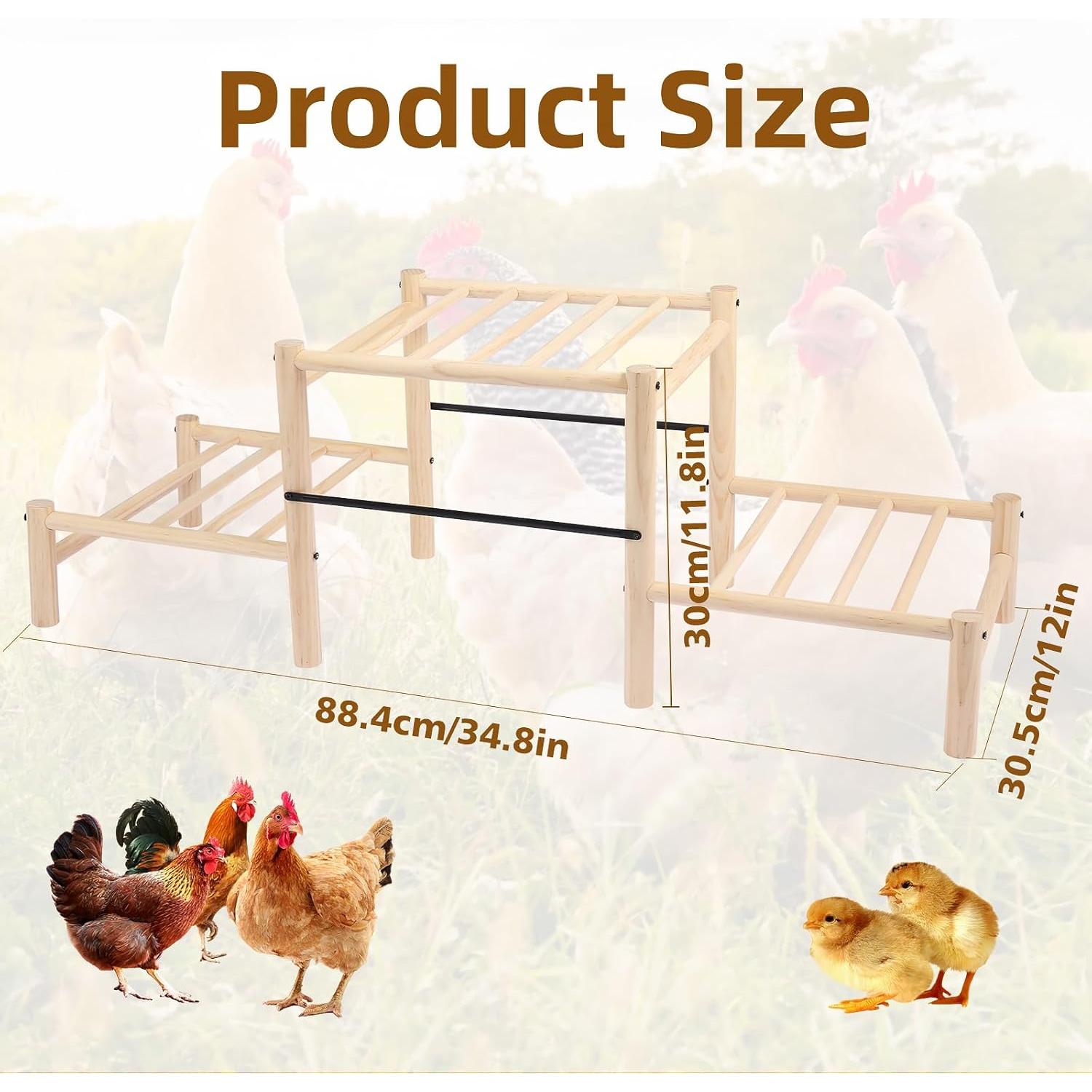 Percha para Pollitos Moyardow de Madera de Haya 88.4x30.5x30cm