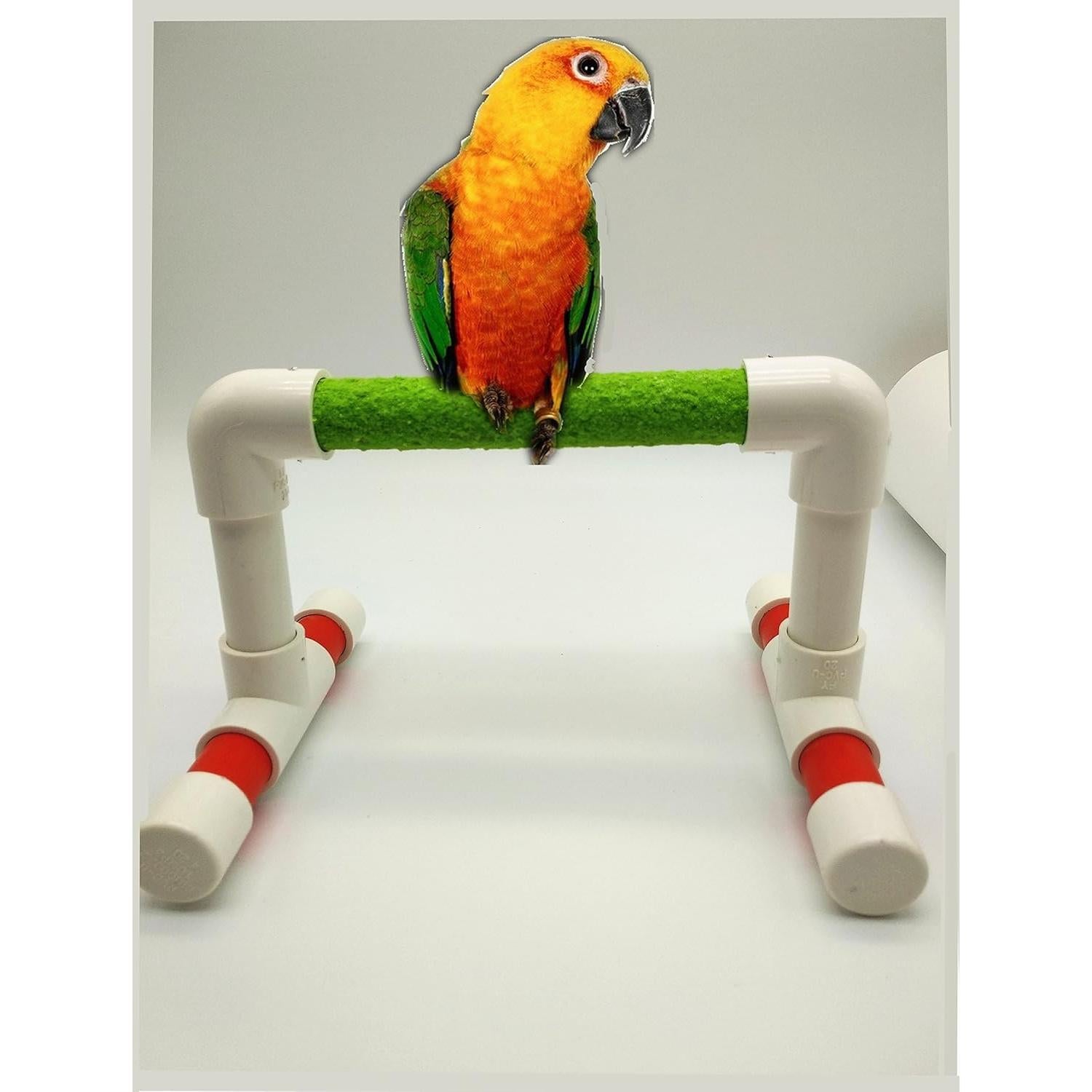 Soporte para Aves Hypeety Mesa de Juego Periquito L con Bandeja