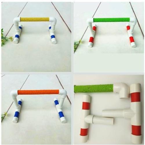 Soporte para Aves Hypeety Mesa de Juego Periquito L con Bandeja