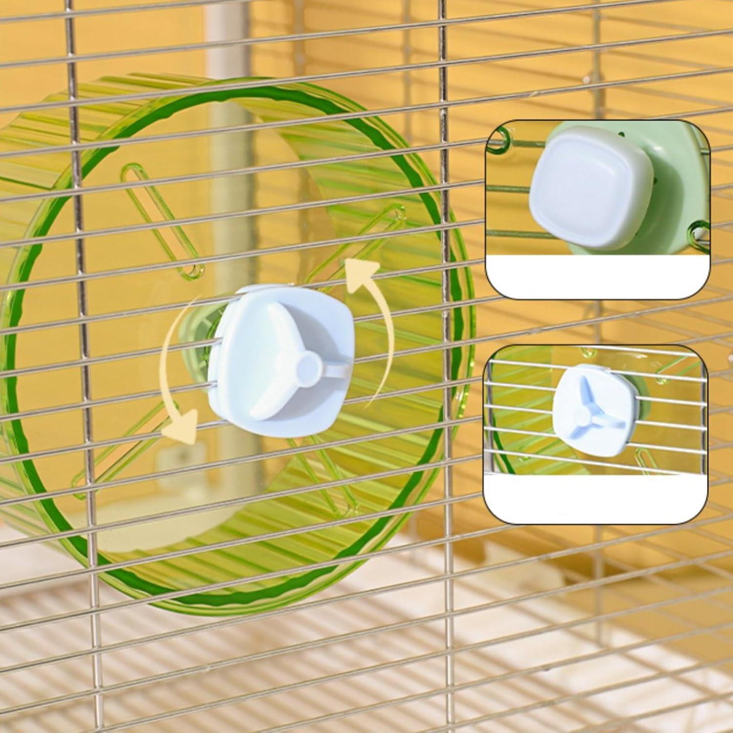 Rueda de Correr Silenciosa Slepceub para Loros 17.3 cm Verde