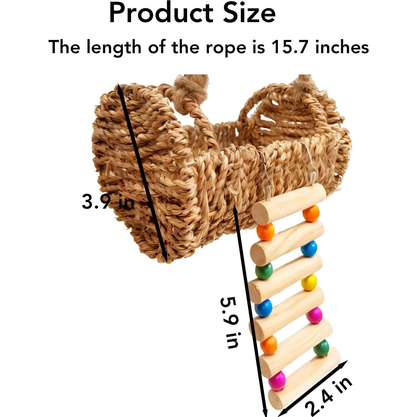 Escondite de Cangrejo Ermitaño Aiqriwv con Escalera de Madera