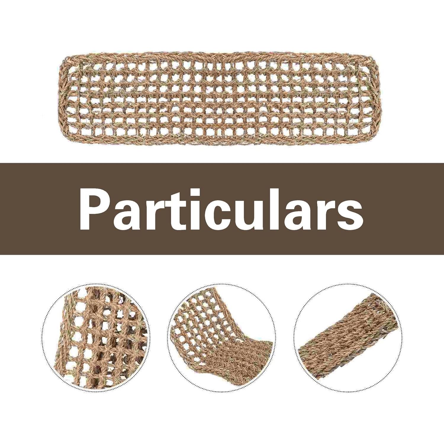 Alfombra de Hierba Marina para Aves XiyaxiVici 52 x 20 cm