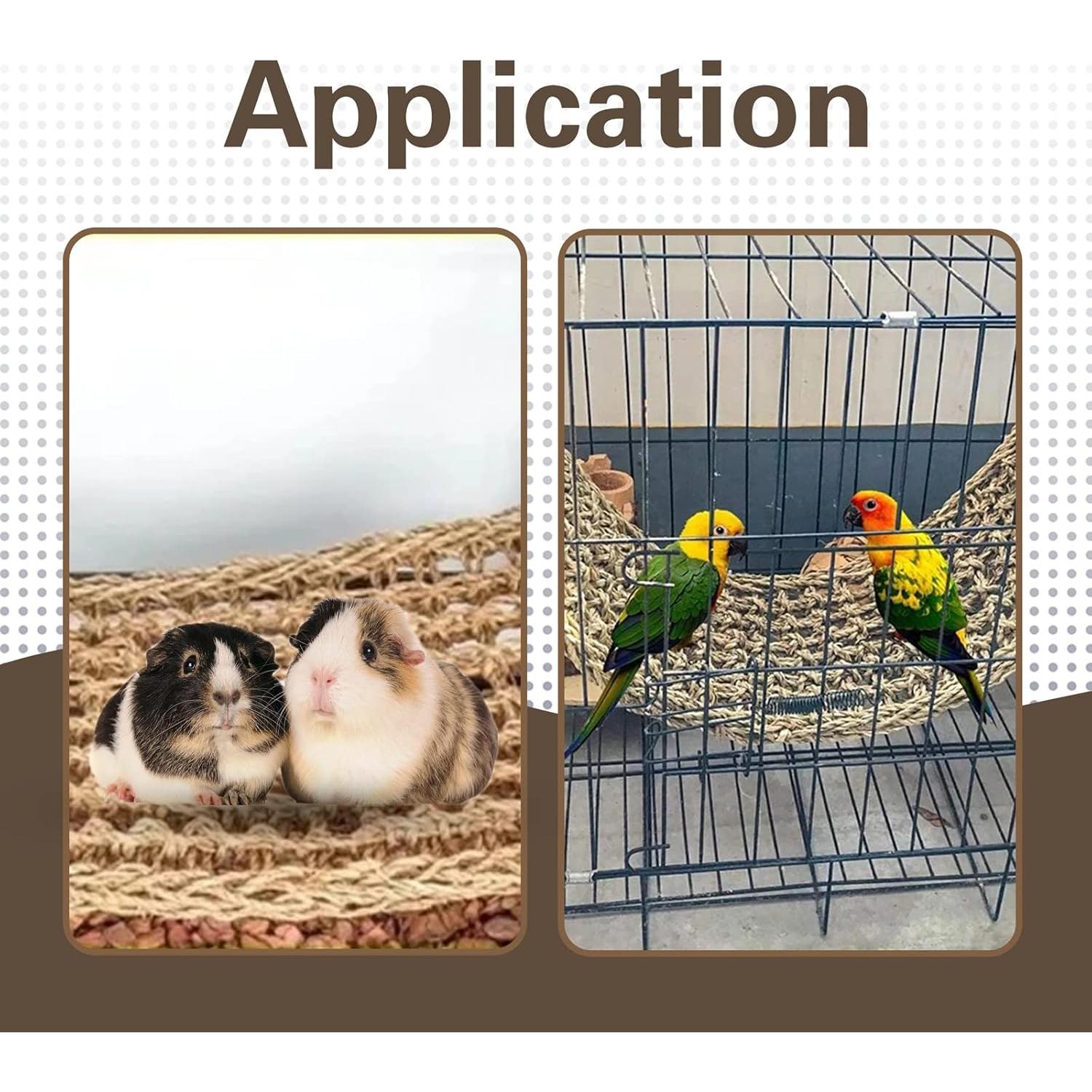 Alfombra de Hierba Marina para Aves XiyaxiVici 52 x 20 cm