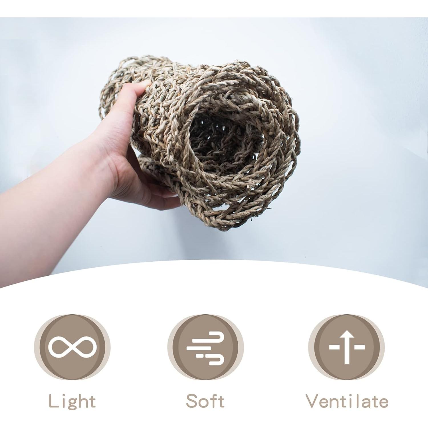 Alfombra de Hierba Marina para Aves XiyaxiVici 52 x 20 cm