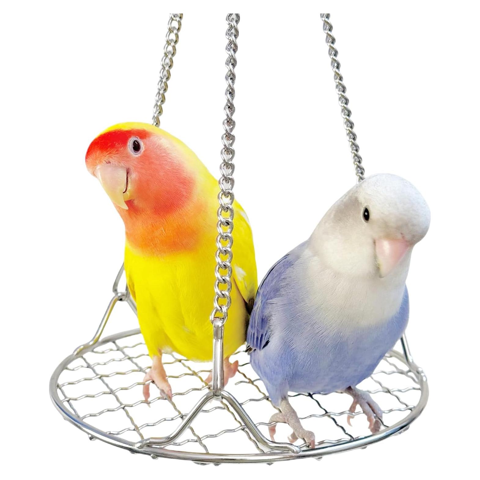 Percha Columpio para Aves Coalinker 25.4 cm Acero Inoxidable