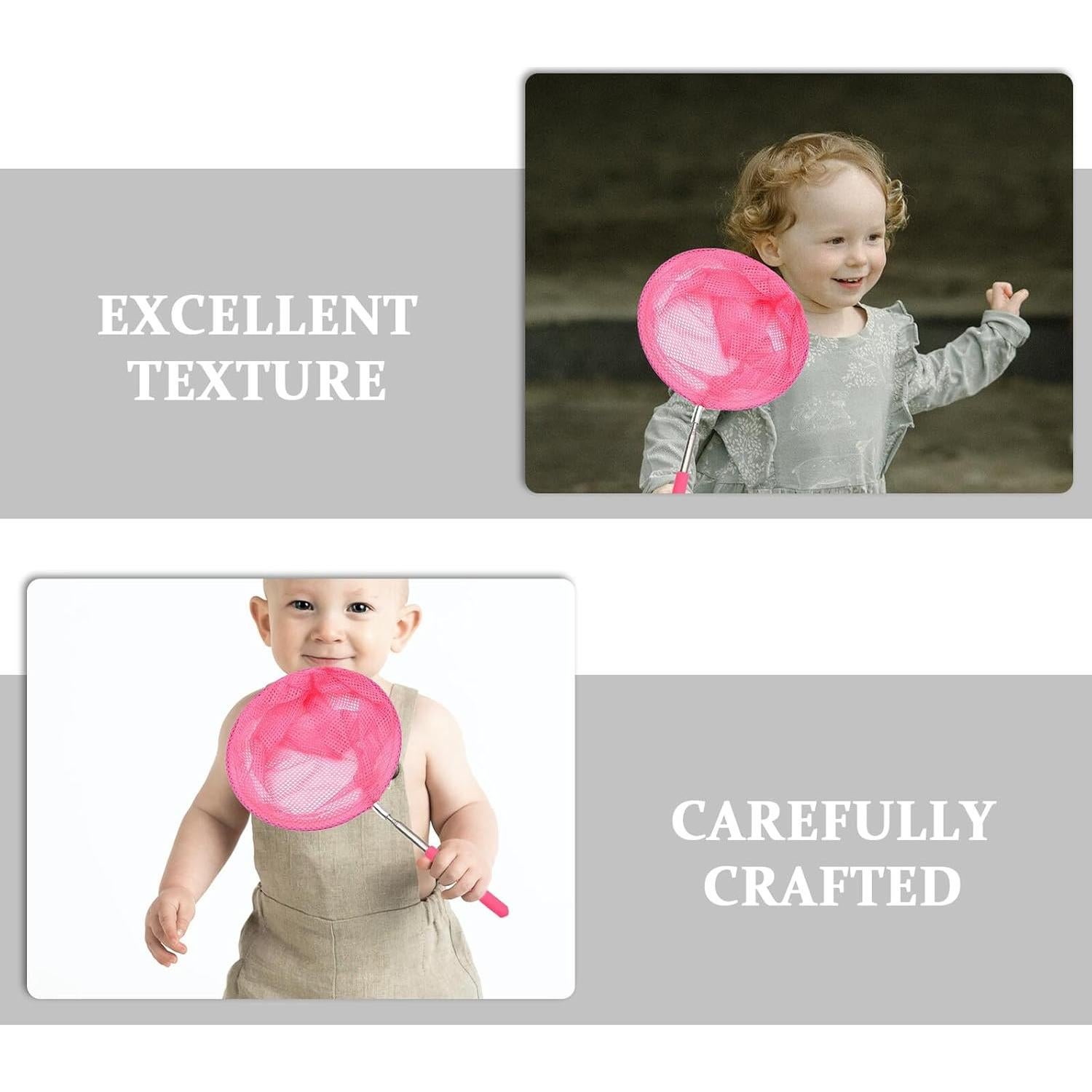 Red de Pesca Plegable GOOHOCHY 37x20cm Acero Nylon