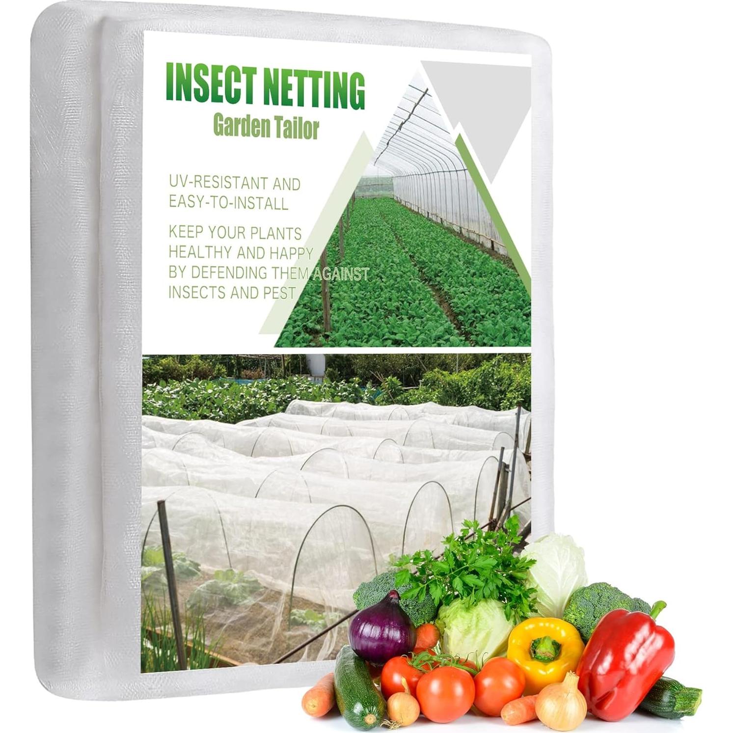 Red de Insectos para Jardín Garden Tailor 1.22m x 3.05m HDPE