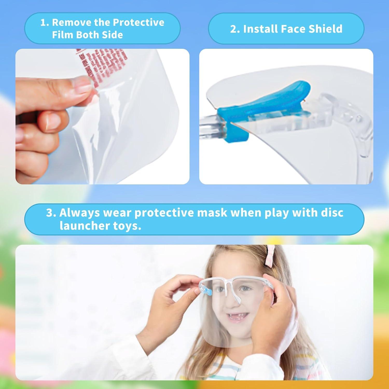 Lanzador de Disco Volador CPSYUB Elefante para Niños 3-10 Años