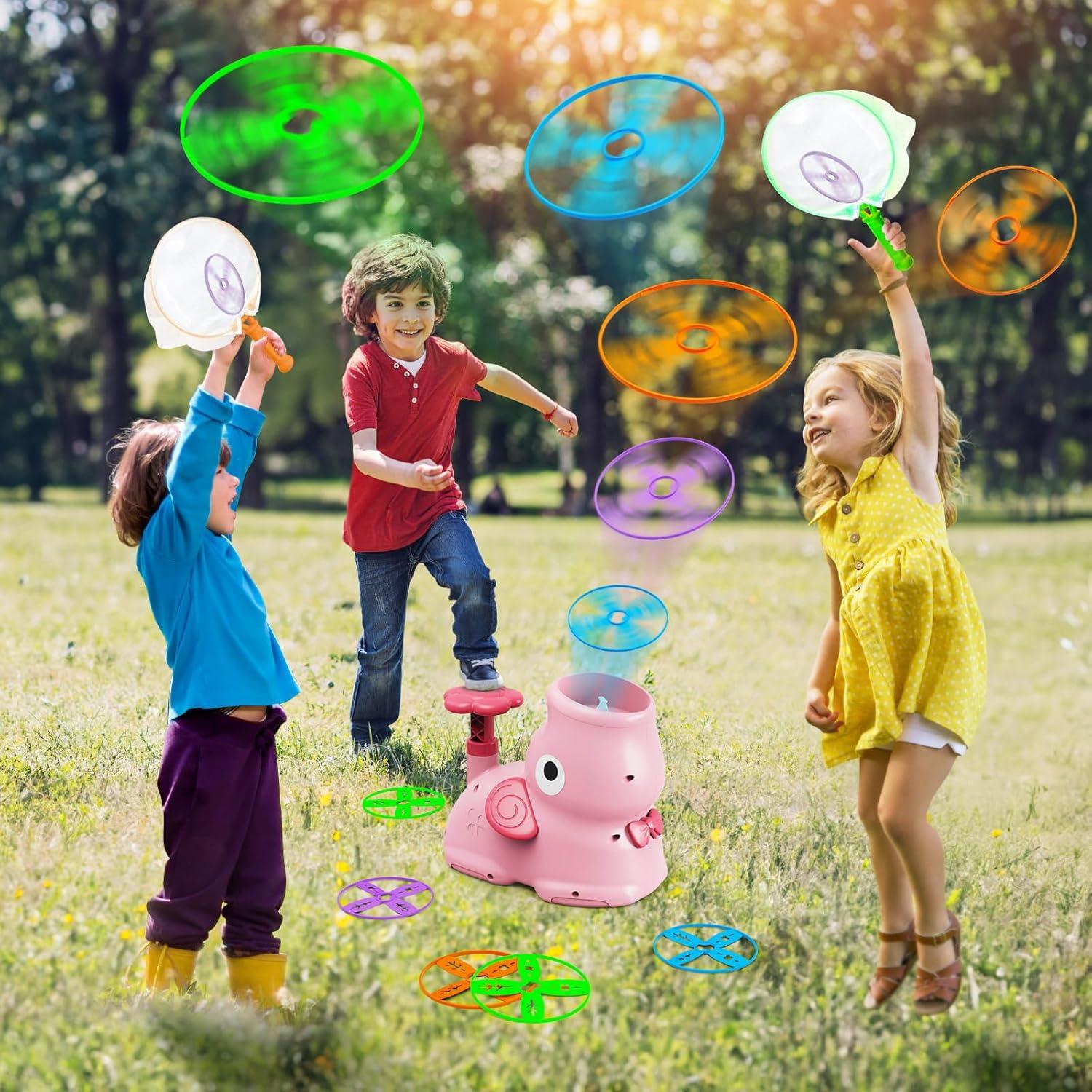 Lanzador de Disco Volador CPSYUB Elefante para Niños 3-10 Años