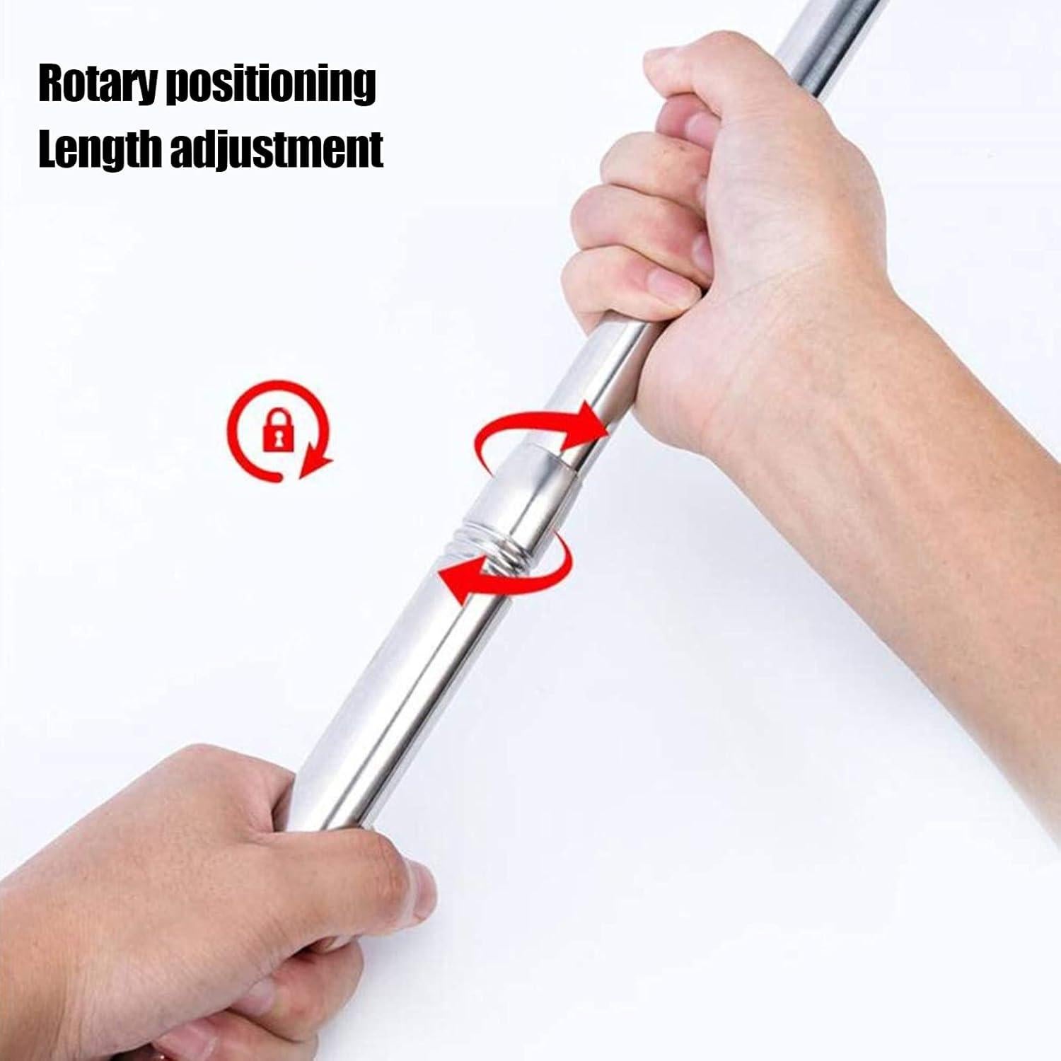 Red de pesca telescópica YSDSDAKA 75" (190.5 cm) nylon goma