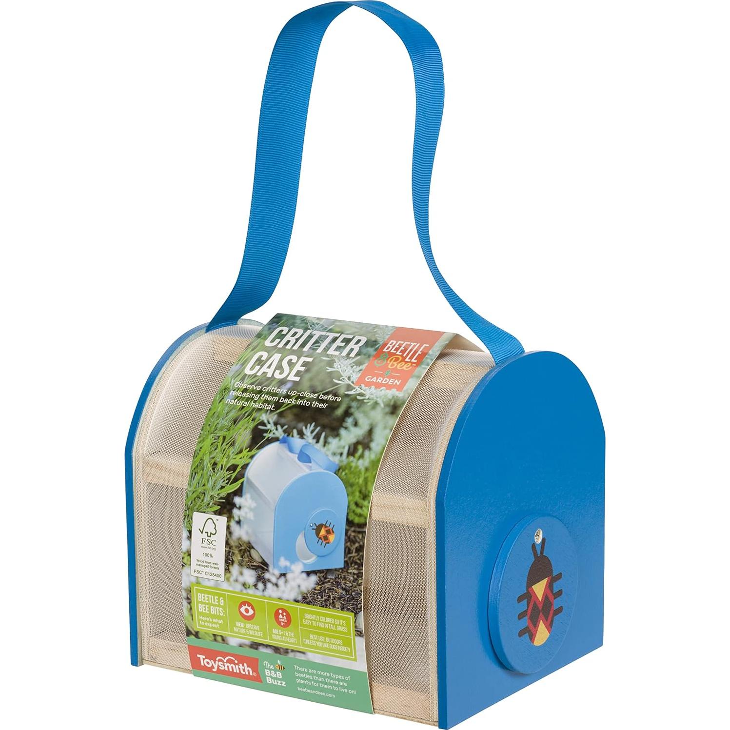 Caja de Criaturas de Madera Toysmith 15.88 cm Azul