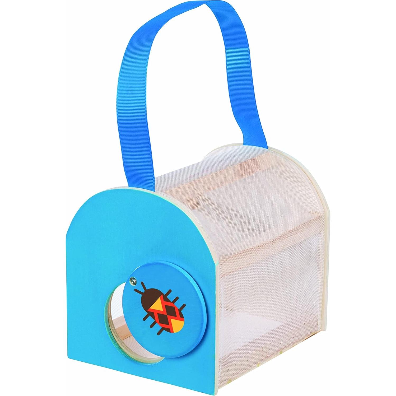 Caja de Criaturas de Madera Toysmith 15.88 cm Azul