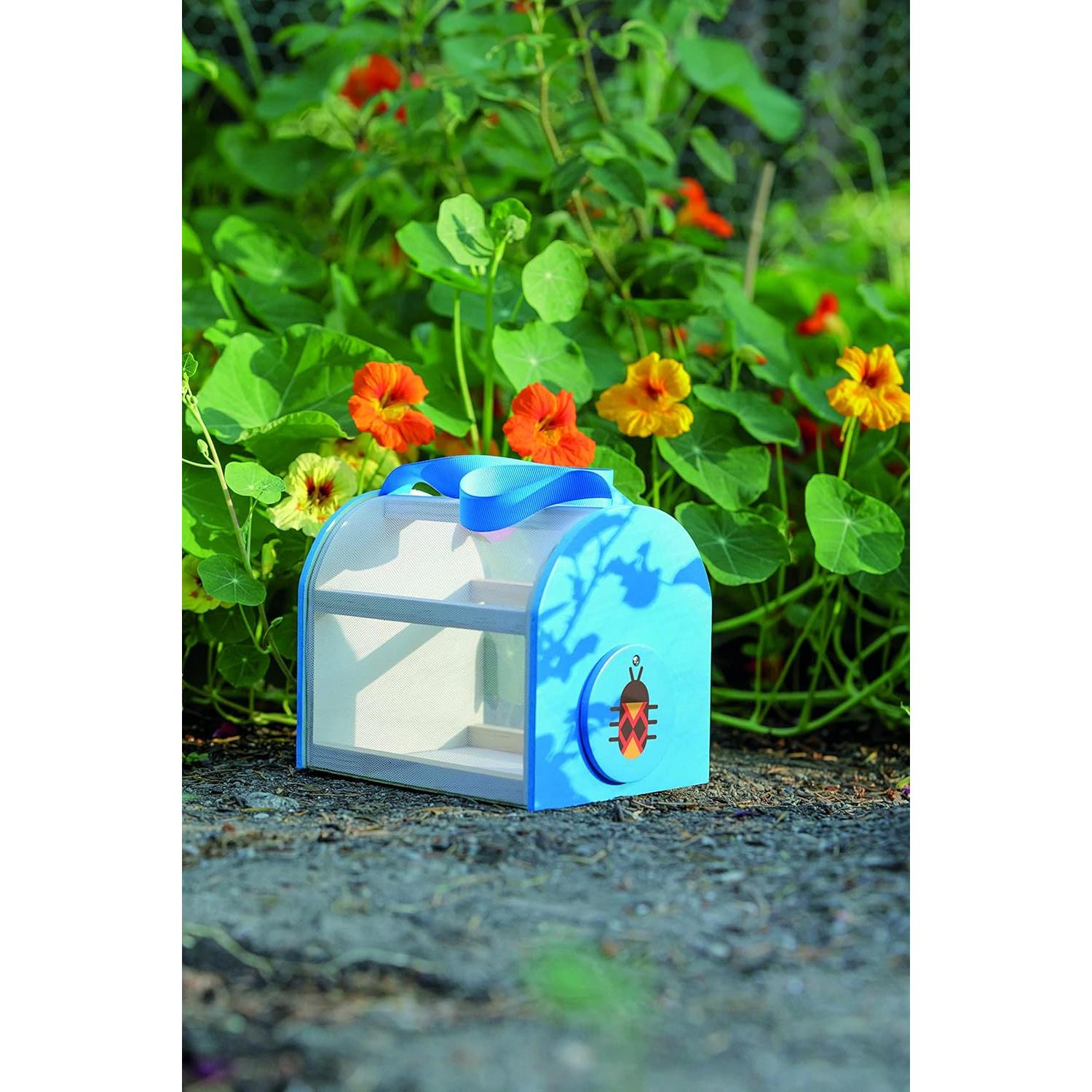 Caja de Criaturas de Madera Toysmith 15.88 cm Azul