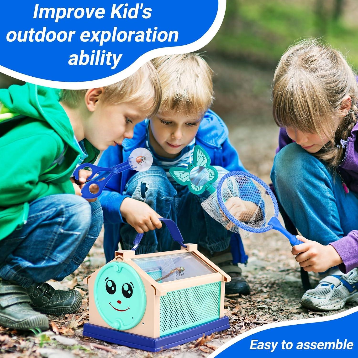 Kit de Captura de Insectos Garma para Niños con Lupa y Caja