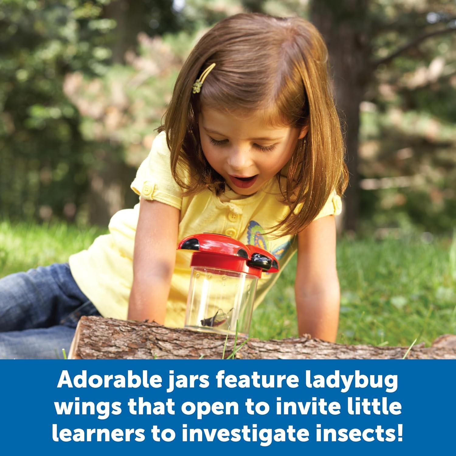 Set de Tarros de Insectos Learning Resources - 6 Piezas 11.4 cm