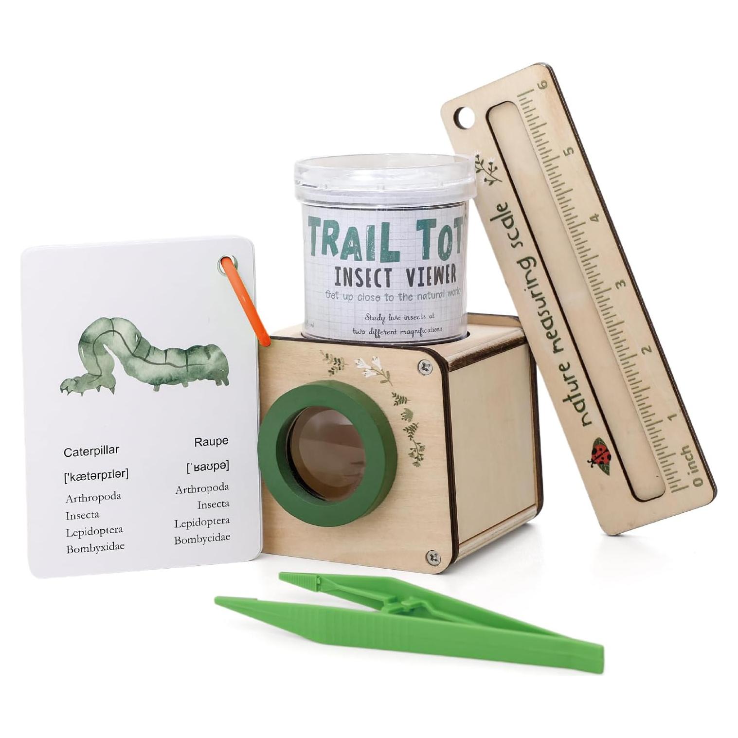 Kit de Visor de Insectos Tri-View Macabaka para Niños