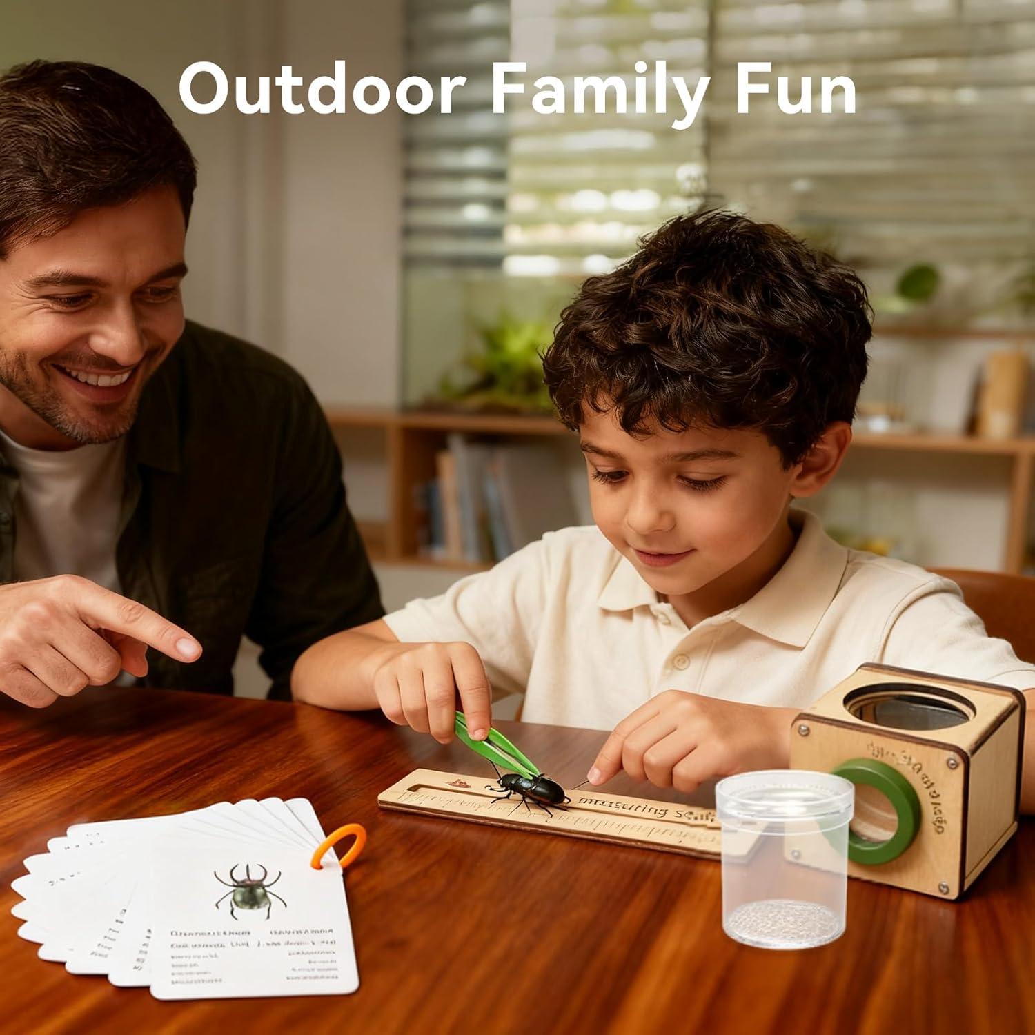 Kit de Visor de Insectos Tri-View Macabaka para Niños