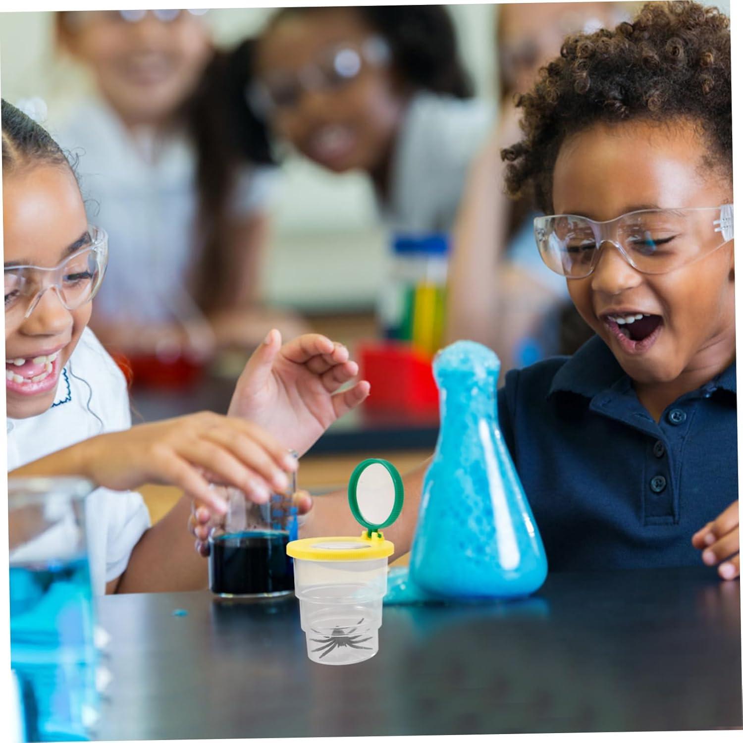 Caja de Observación de Insectos BESPORTBLE con Aumento 7.2cm