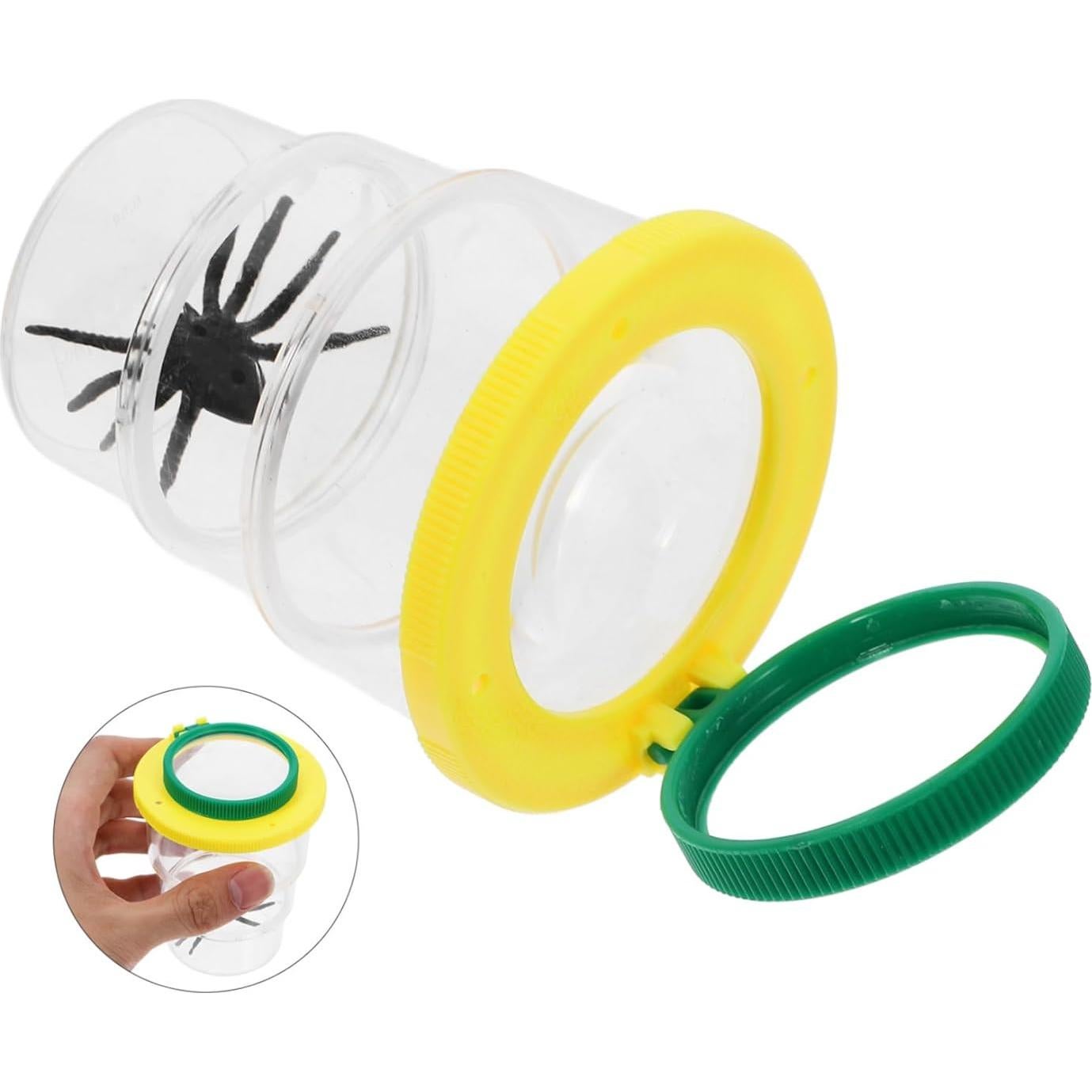 Caja de Observación de Insectos BESPORTBLE con Aumento 7.2cm