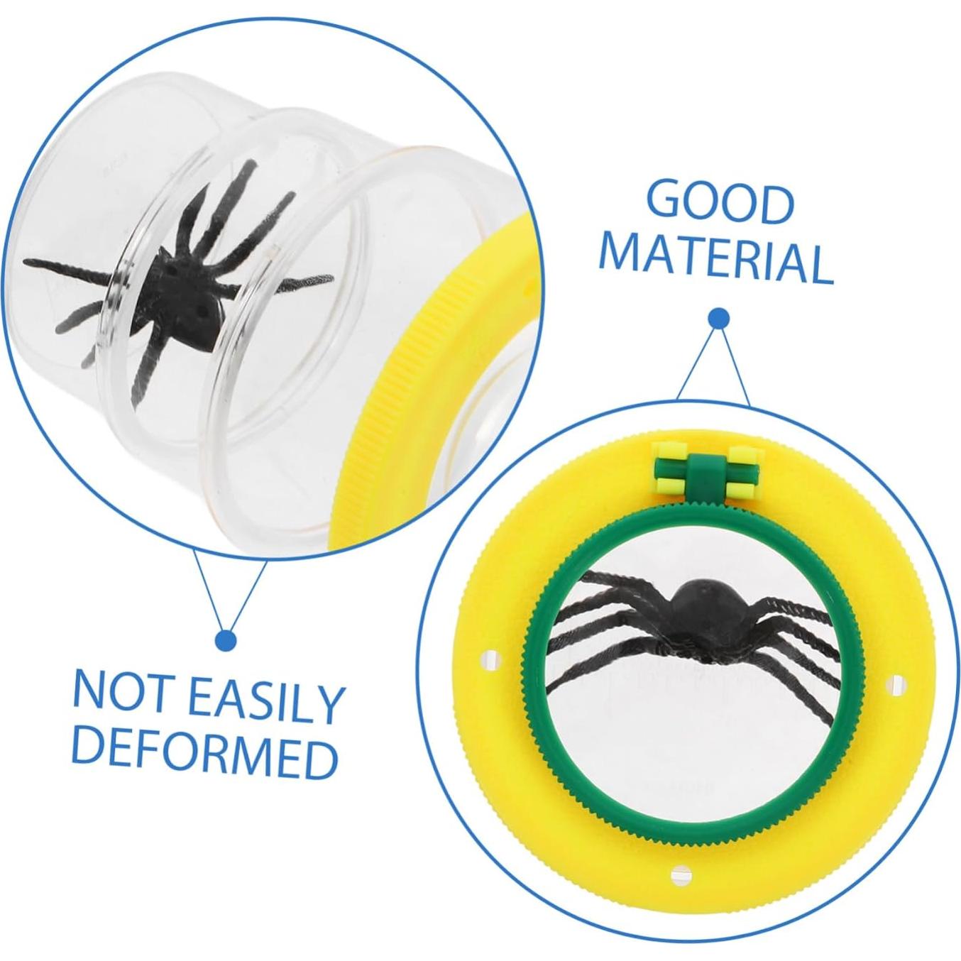 Caja de Observación de Insectos BESPORTBLE con Aumento 7.2cm