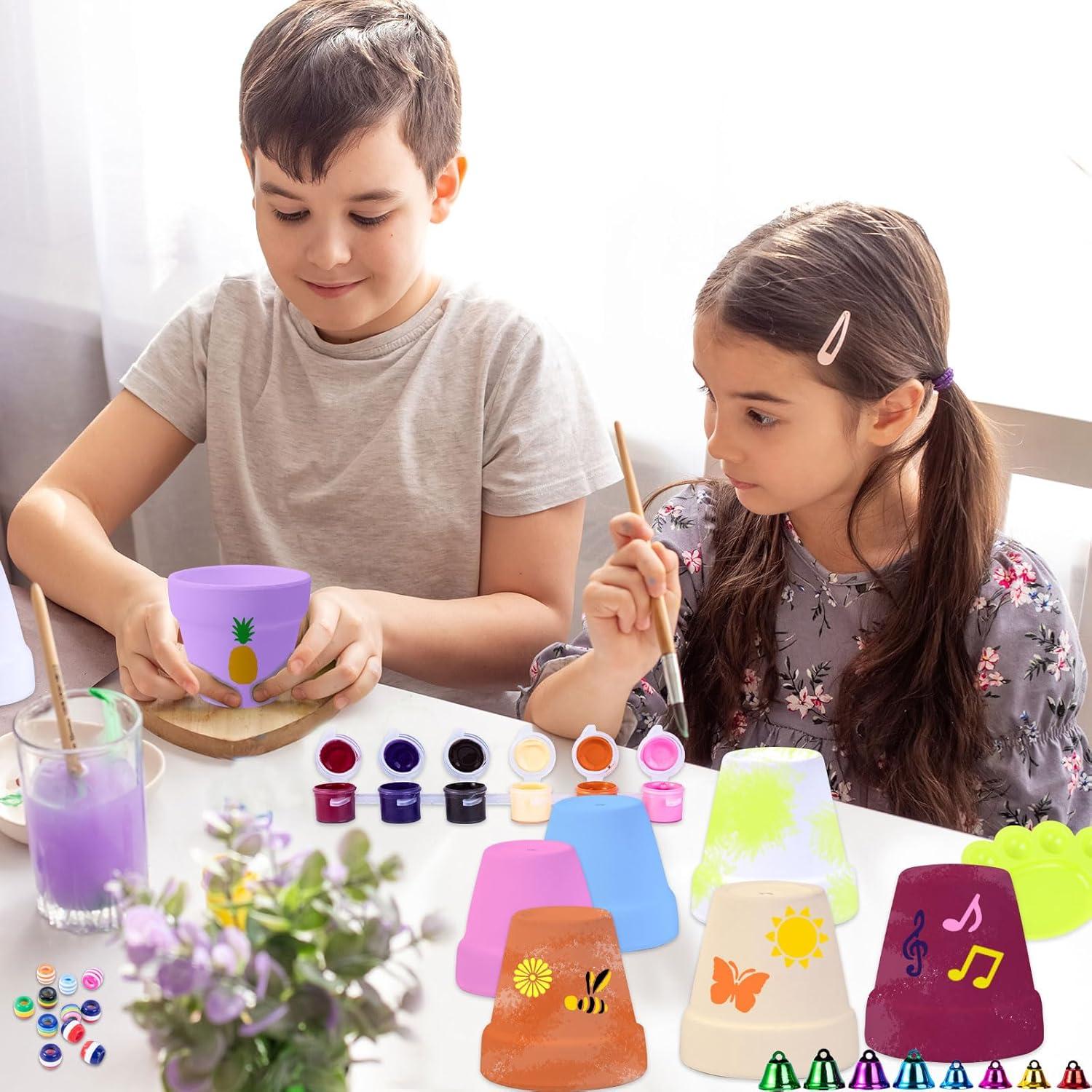 Kit de Campanas de Viento FULAIERGD para Niños - Manualidades DIY