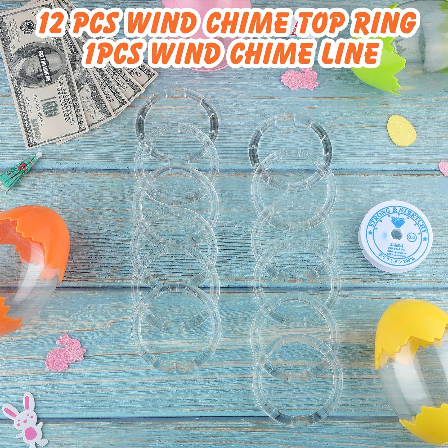 Kit de 12 Piezas de Partes de Campana de Viento Yookeer