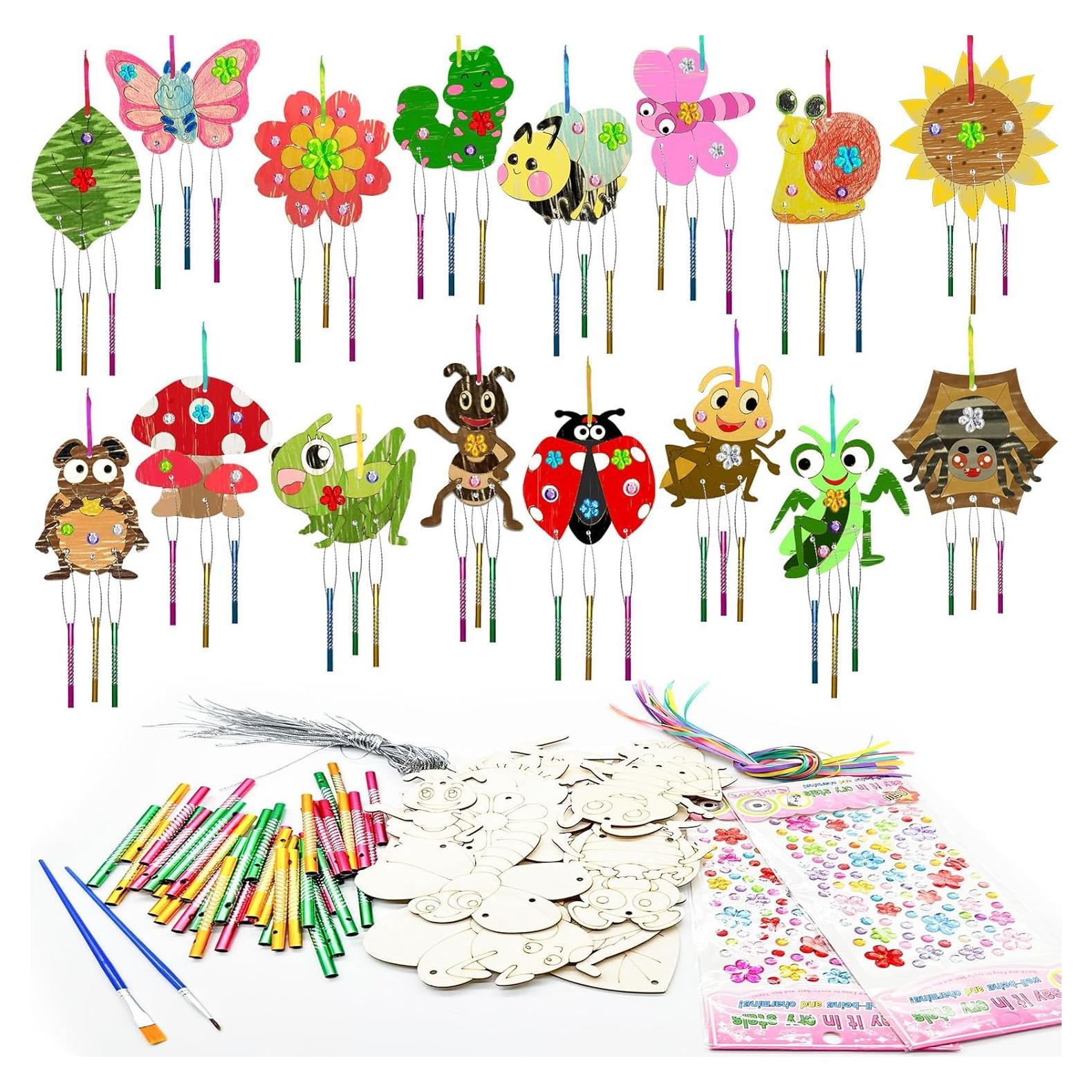 Kit de Manualidades de Campana de Viento Cinrobiye para Niños