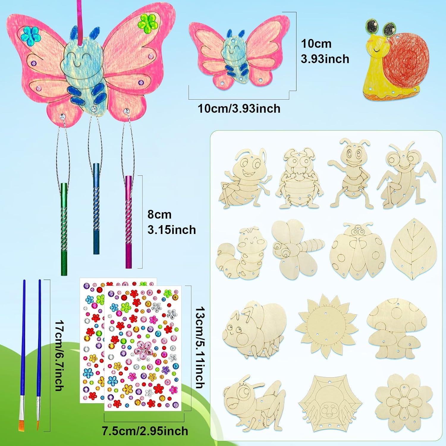 Kit de Manualidades de Campana de Viento Cinrobiye para Niños