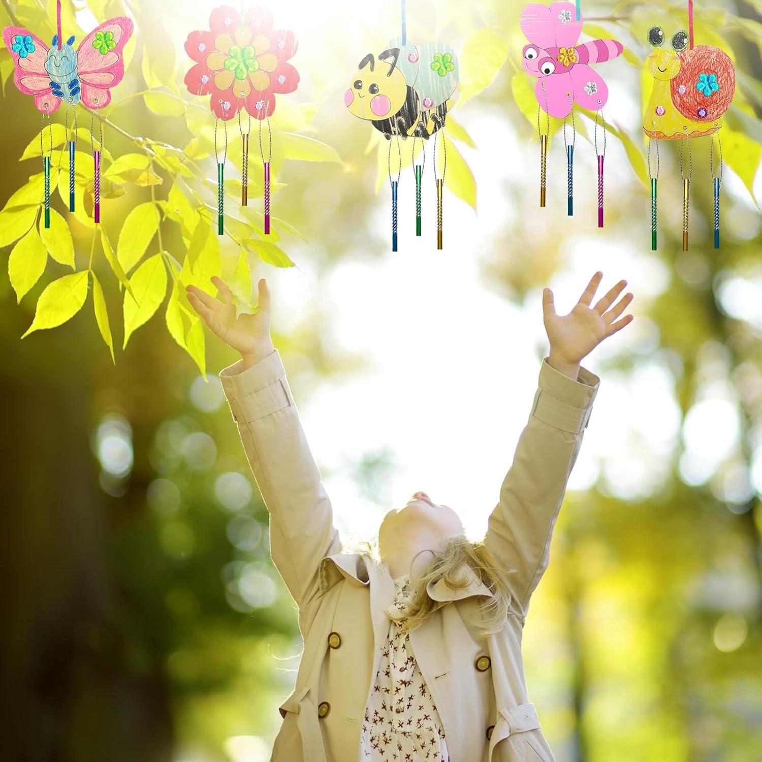 Kit de Manualidades de Campana de Viento Cinrobiye para Niños