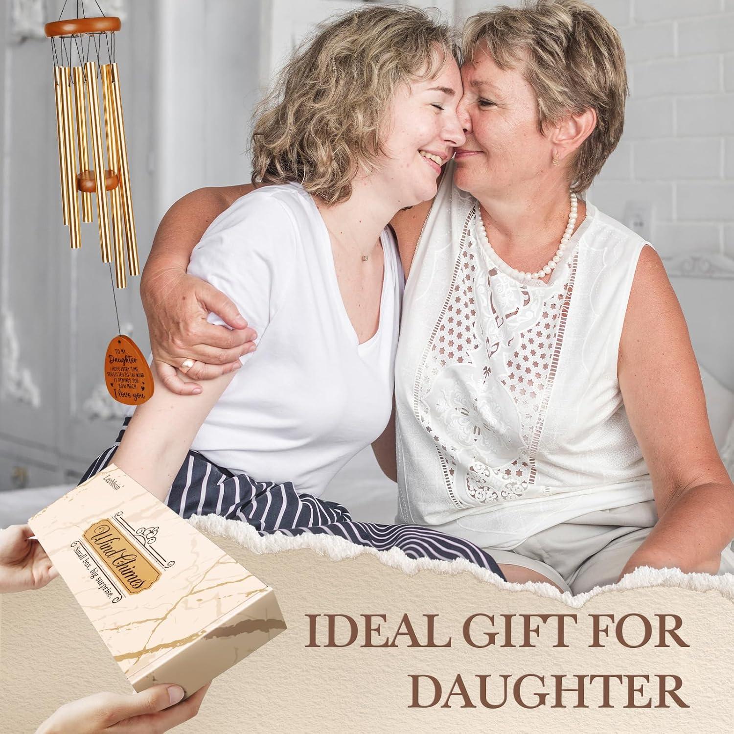 Campana de Viento Leebbsin para Hija - 64.8 cm - Regalo Especial