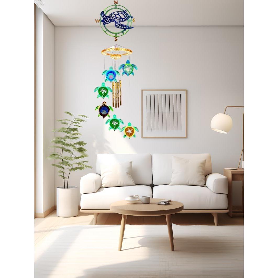 Xidmold 33Pcs Kit de Moldes de Silicona para Campanas de Viento