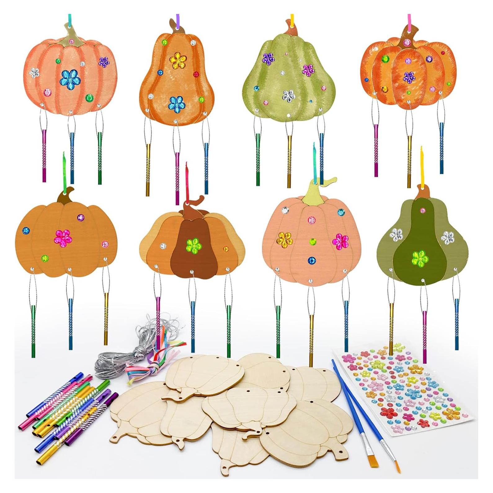 Kit de Campanas de Viento de Otoño Cinrobiye 16 Piezas